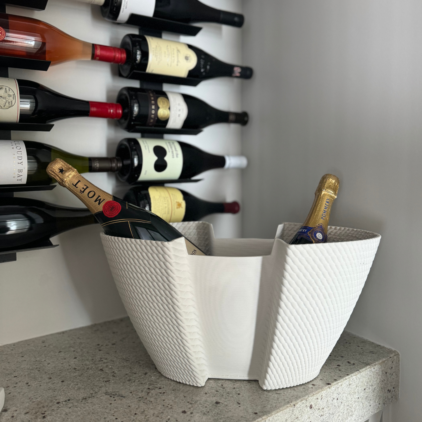 Wine Bottle - Decorative Bowl