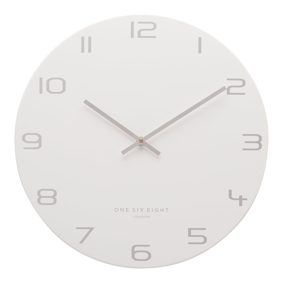 BIANCA 60cm Silent Wall Clock – designer wall clock for stylish home and office decor | One Six Eight London