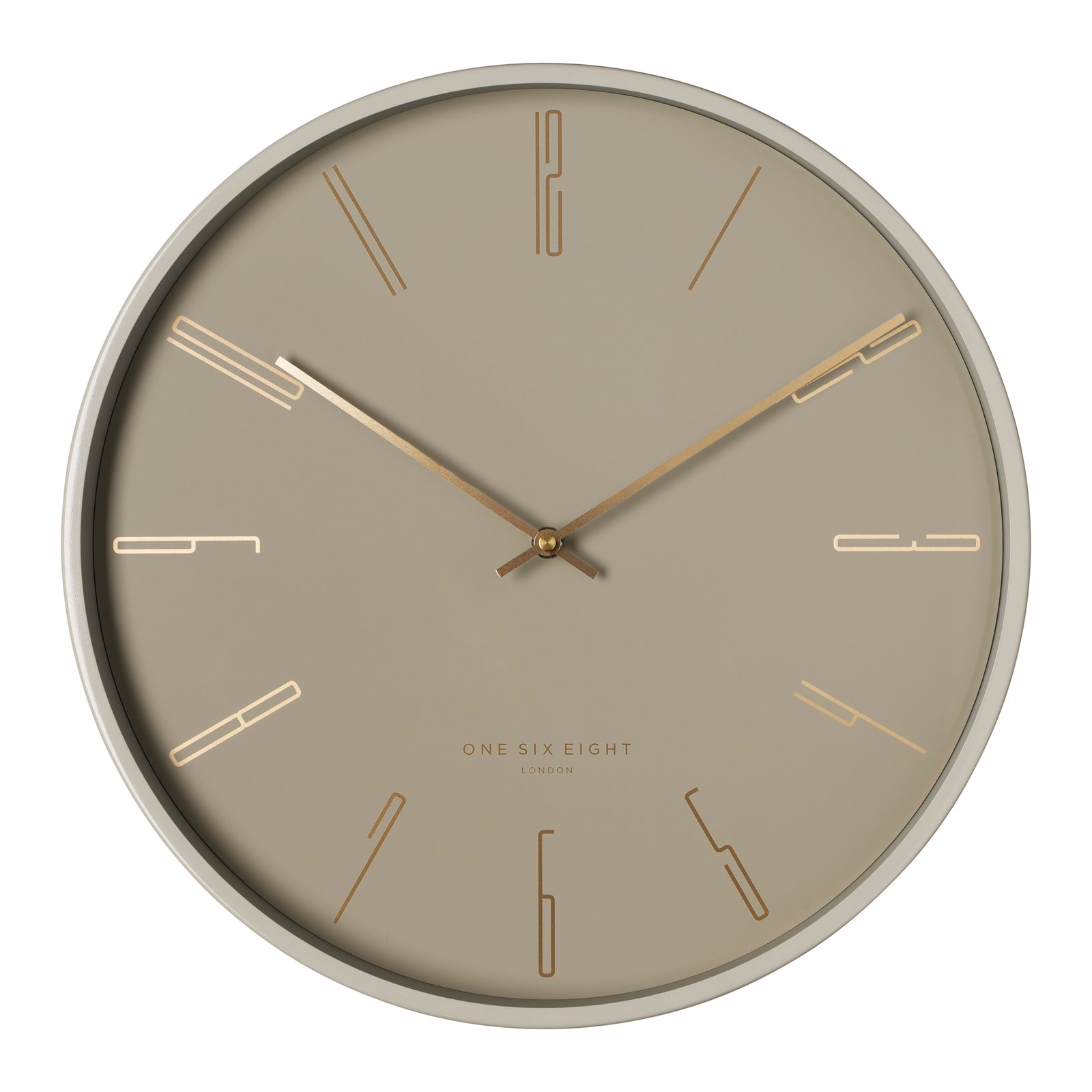 MAYA 40cm Grey Silent Wall Clock