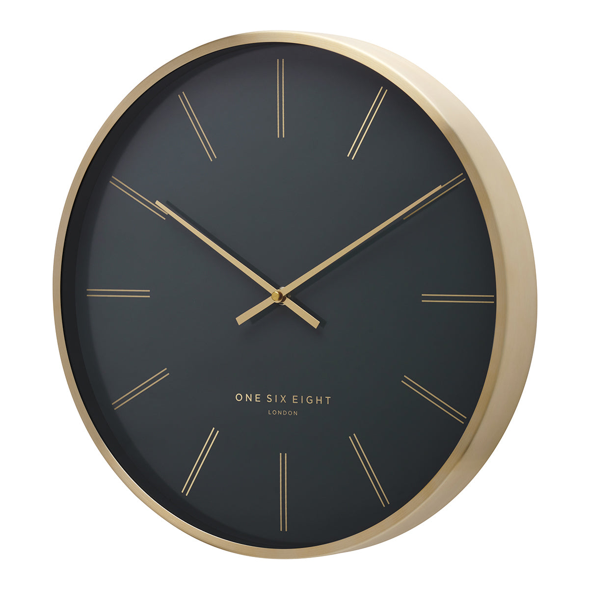 OTTO 40cm Petrol Blue Silent Wall Clock