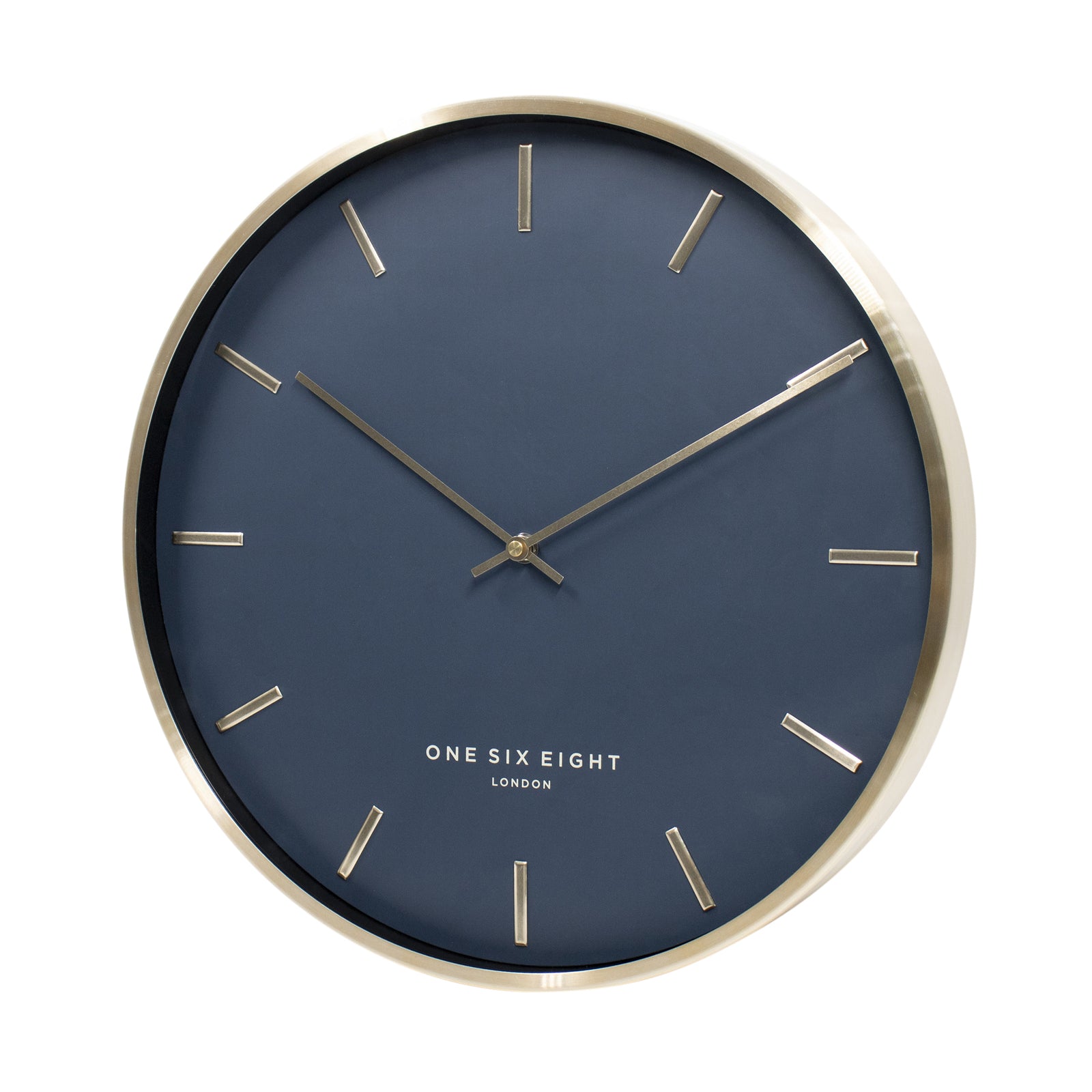 AVALON 40cm Petrol Blue Silent Wall Clock
