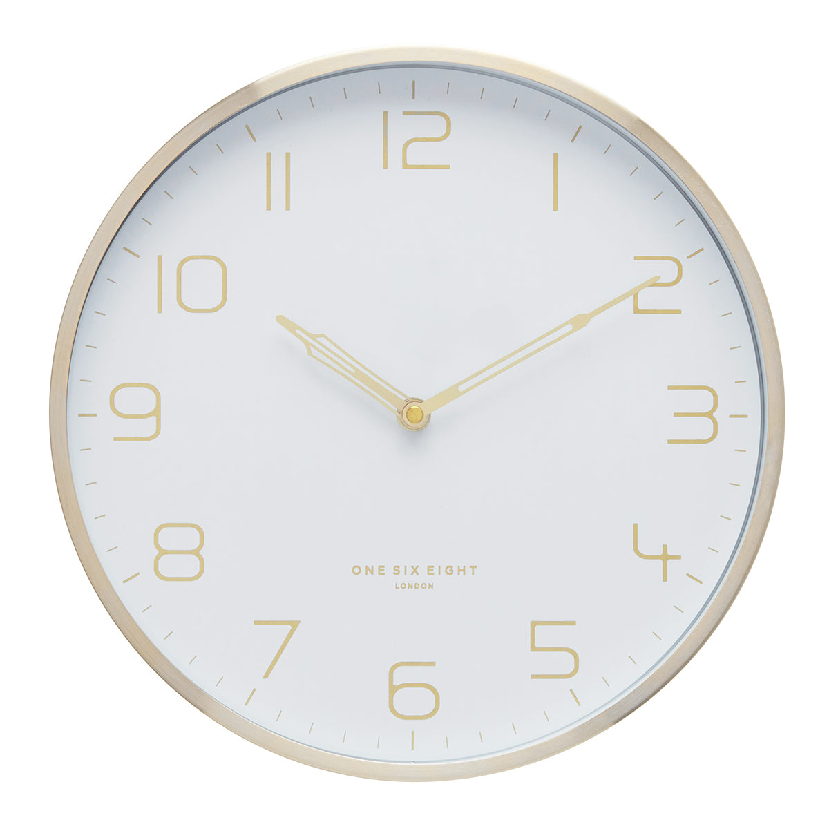 LILY White 30cm Wall Clock