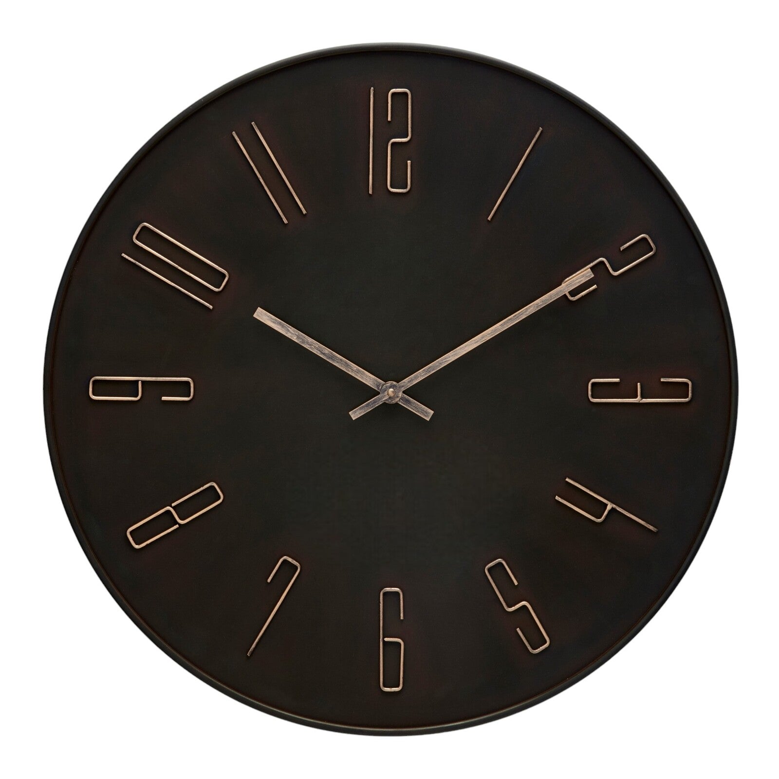 BARCELONA Charcoal 60cm Silent Wall Clock
