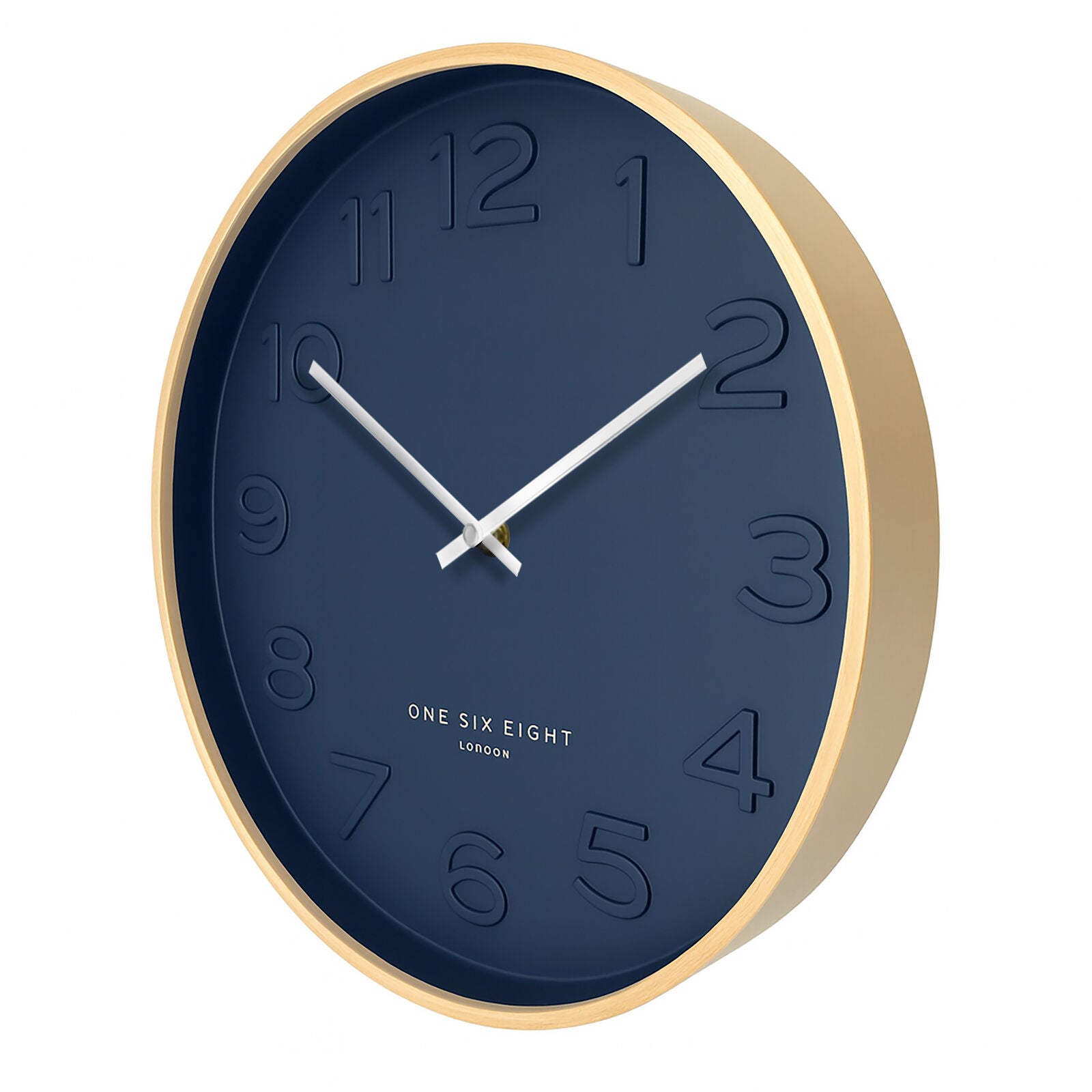 Bella Ocean Blue 41cm Silent Wall Clock