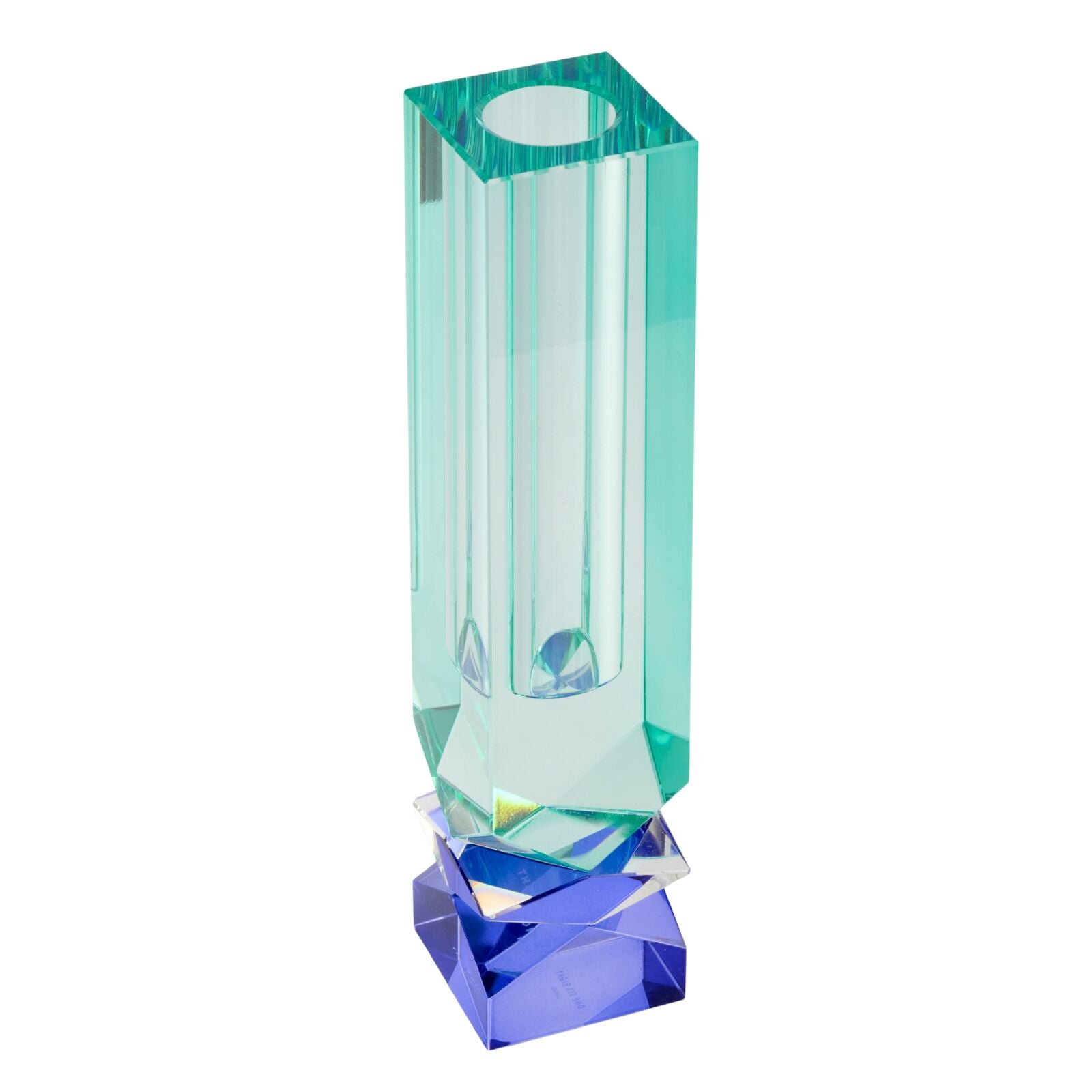 Talia Aqua Vase 24cm