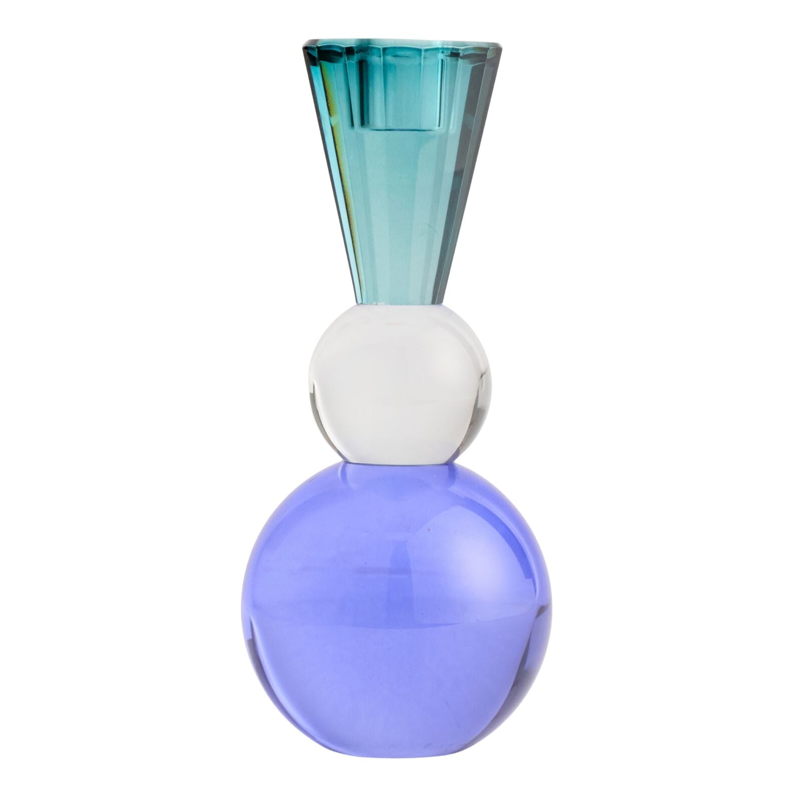 Nora Blue Candle Holder 22cm