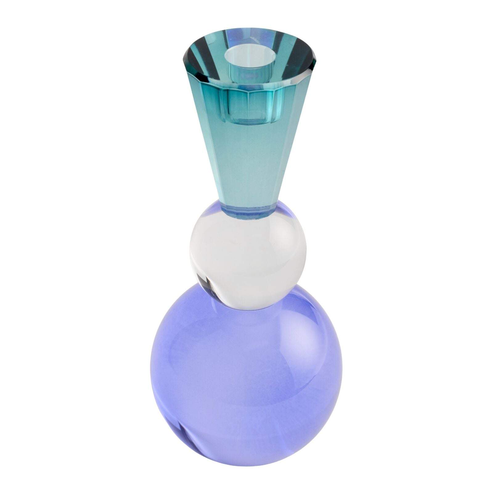 Nora Blue Candle Holder 22cm