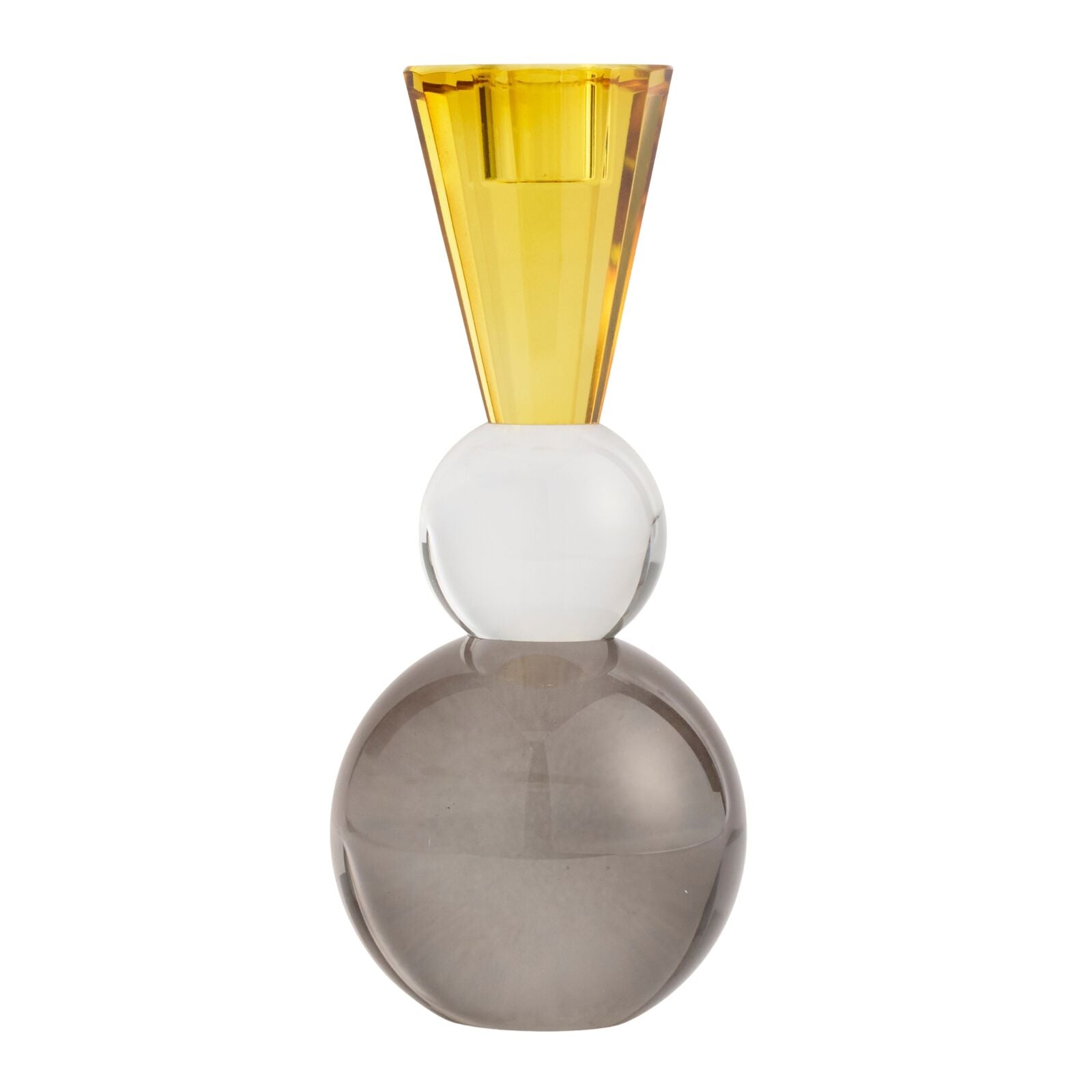 Nora Grey Candle Holder 22cm