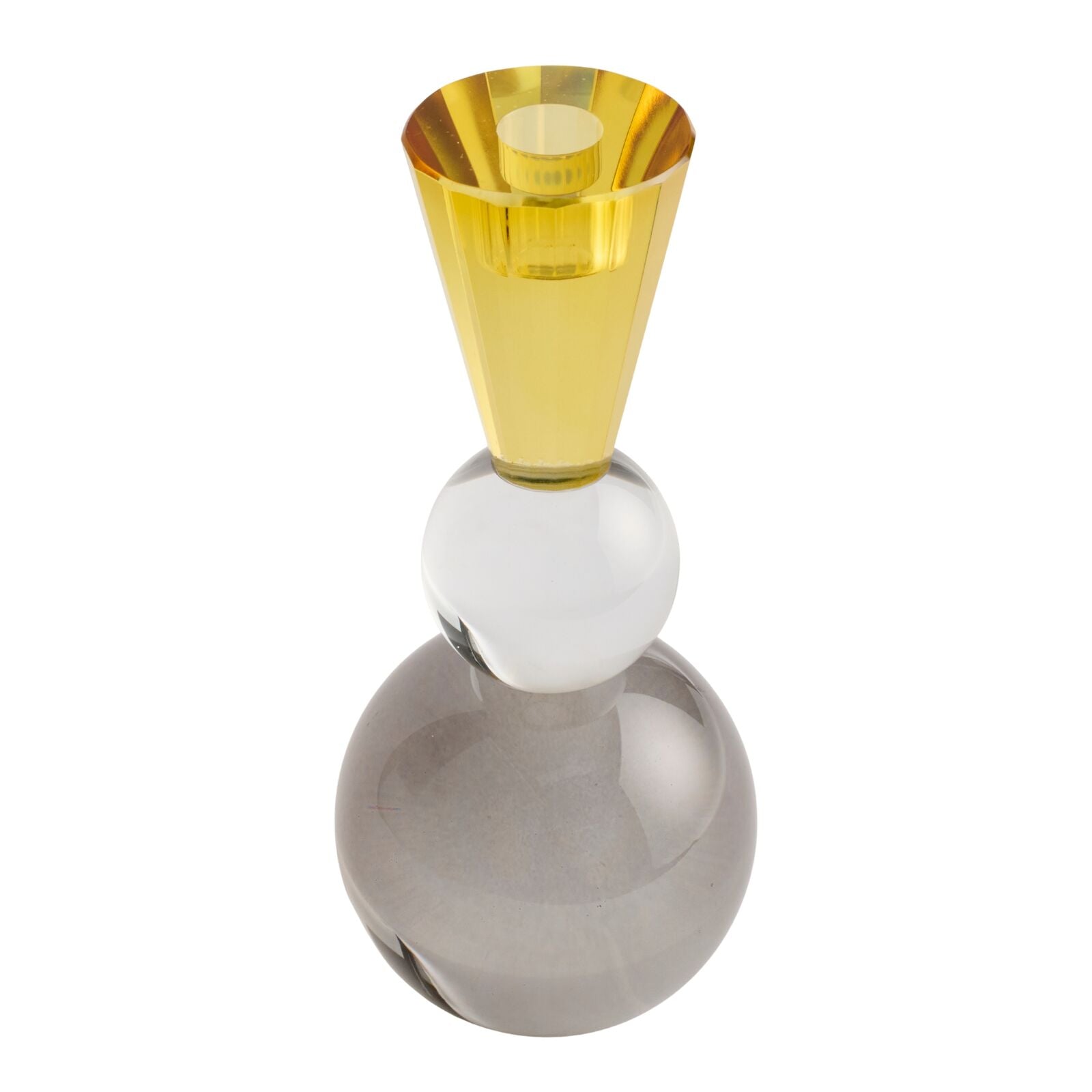 Nora Grey Candle Holder 22cm