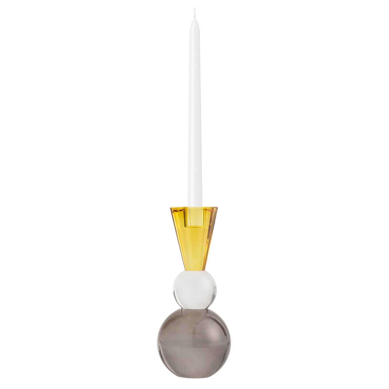 Nora Grey Candle Holder 22cm