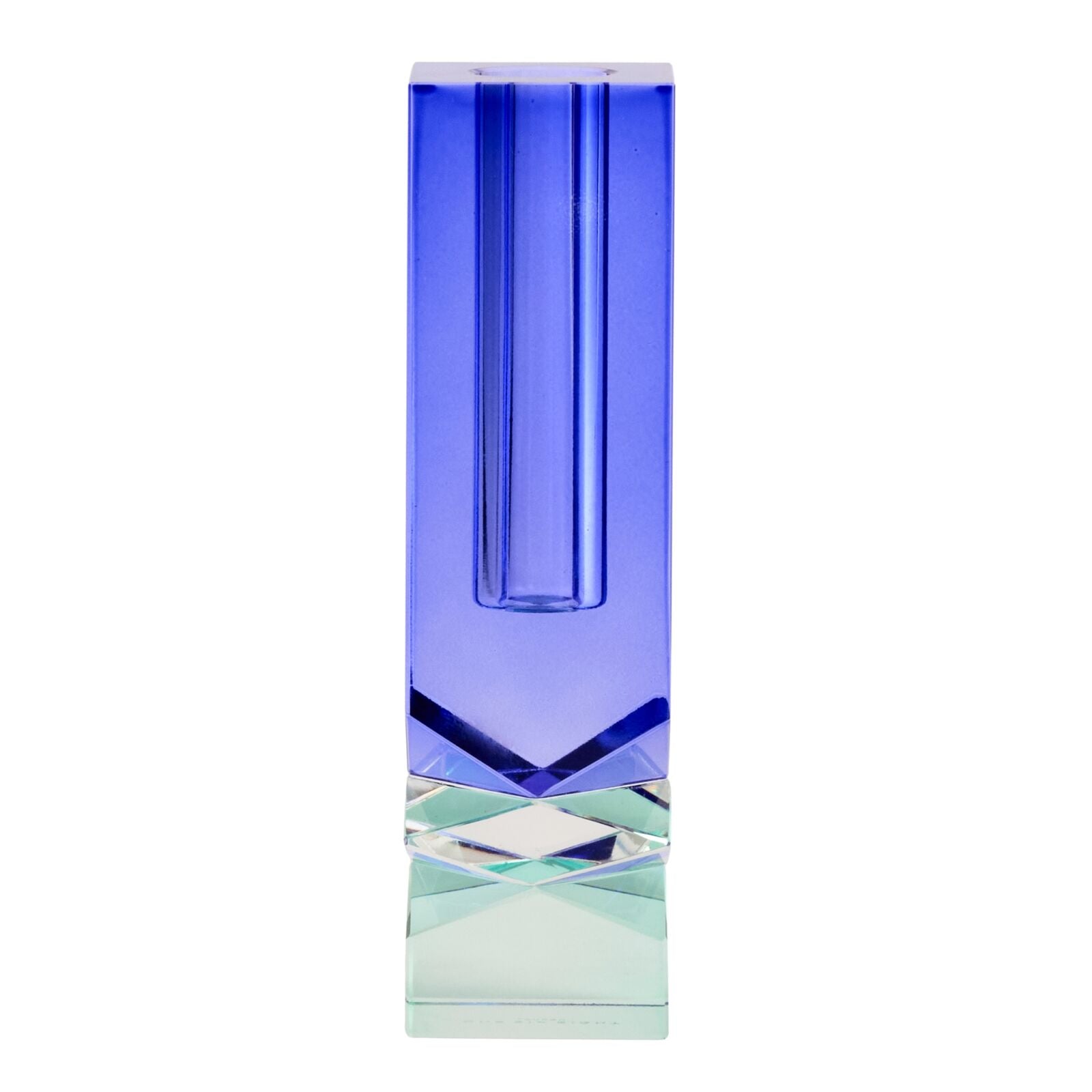 Anges Blue Vase Holder 22cm