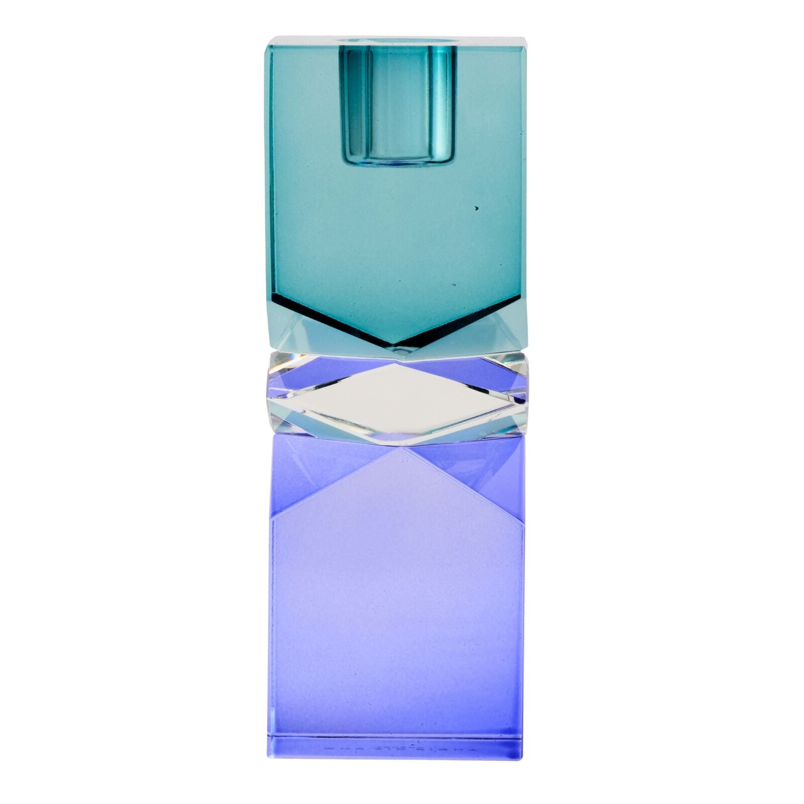 ALMA Blue Candle Holder 13.5cm