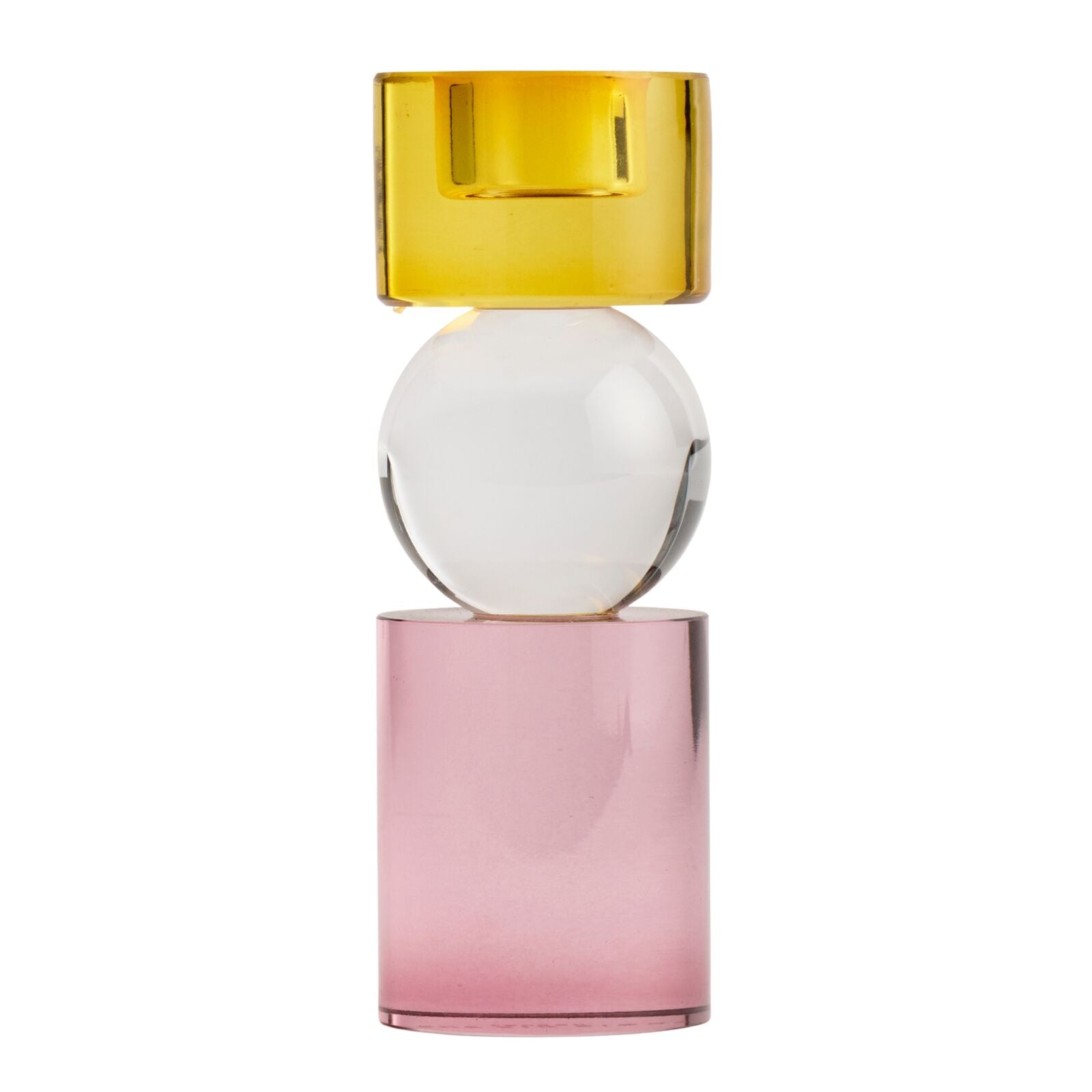 MILEY Peach Candle Holder 14cm