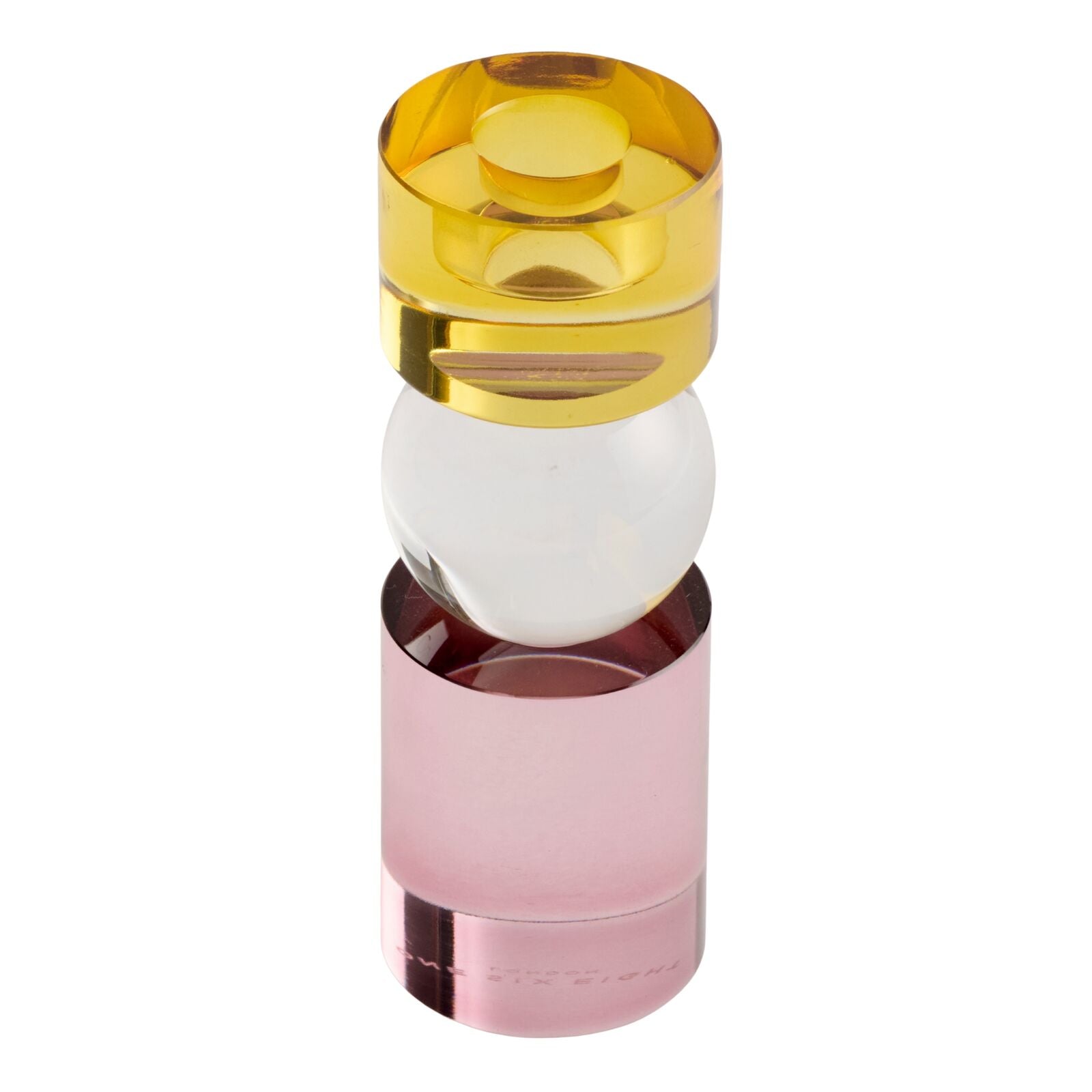 MILEY Peach Candle Holder 14cm
