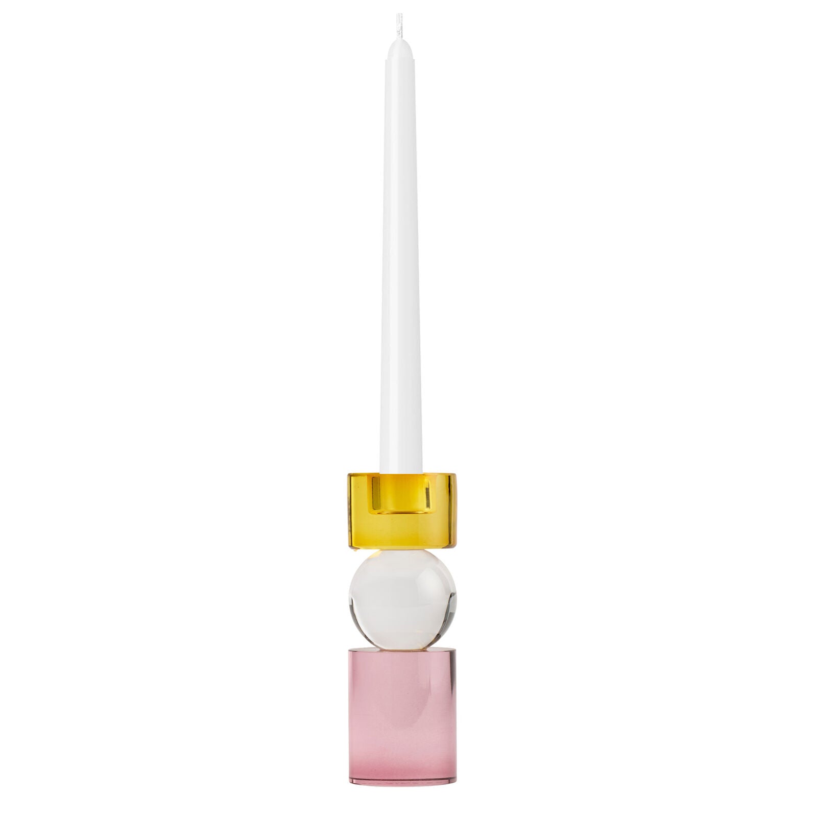 MILEY Peach Candle Holder 14cm