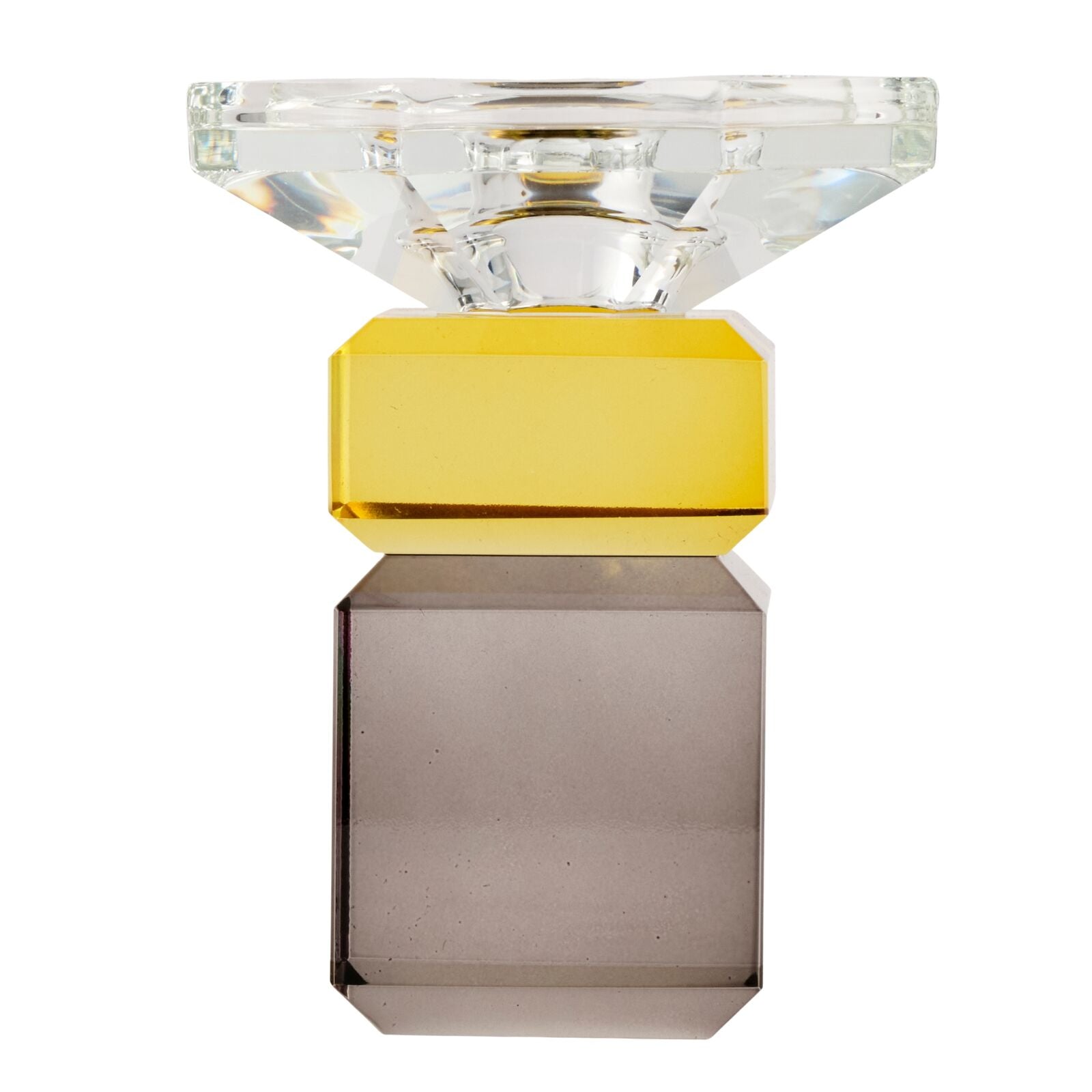 Wren Grey Candle Holder 12.5cm