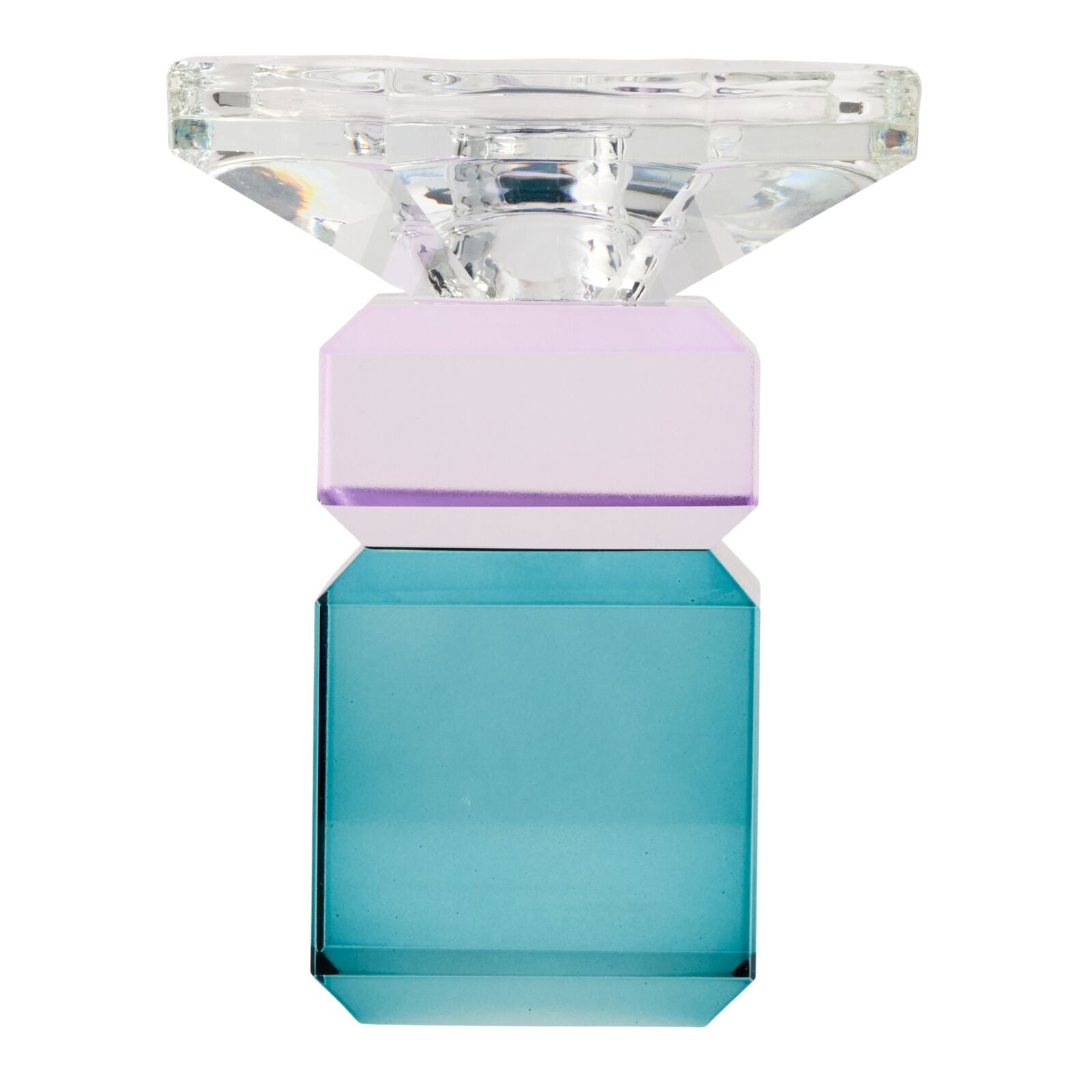 Wren Blue Candle Holder 12.5cm – close-up detail view | One Six Eight London