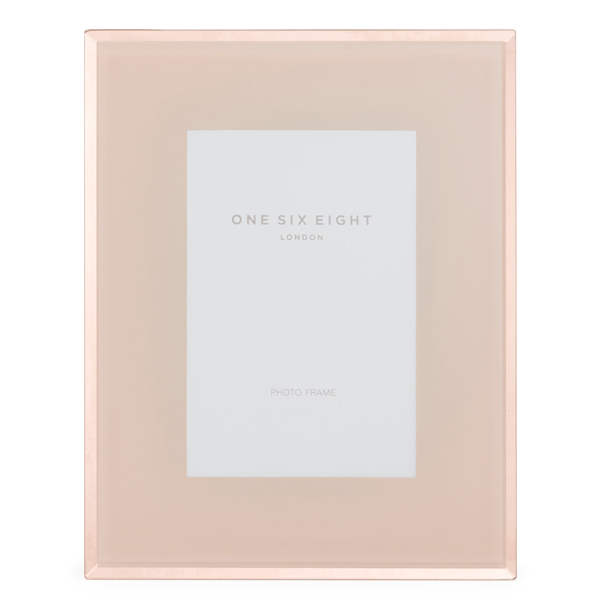 CLARA 7 x 5 Blush Glass Photo Frame