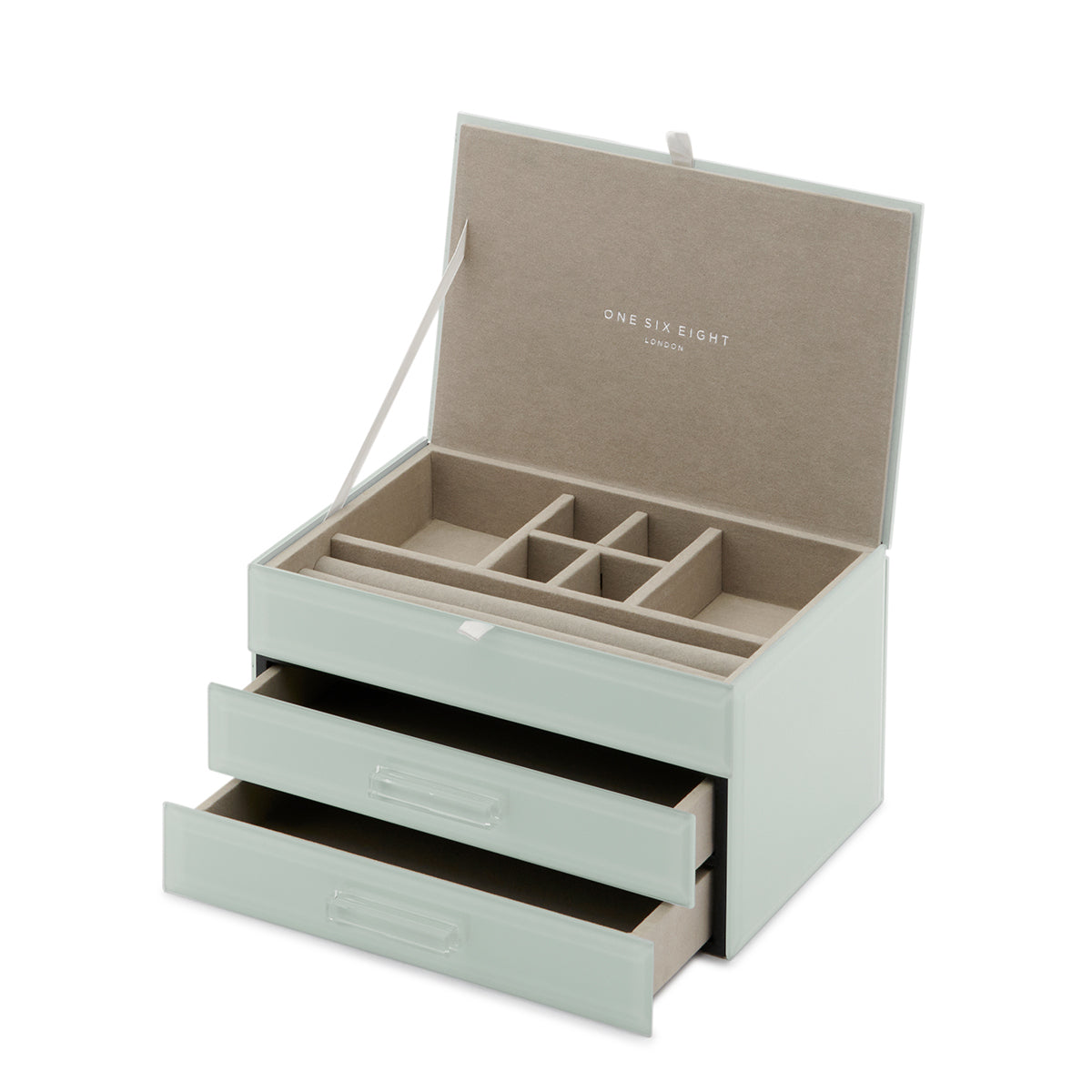 GABRIELLA Mint Medium Jewellery Box