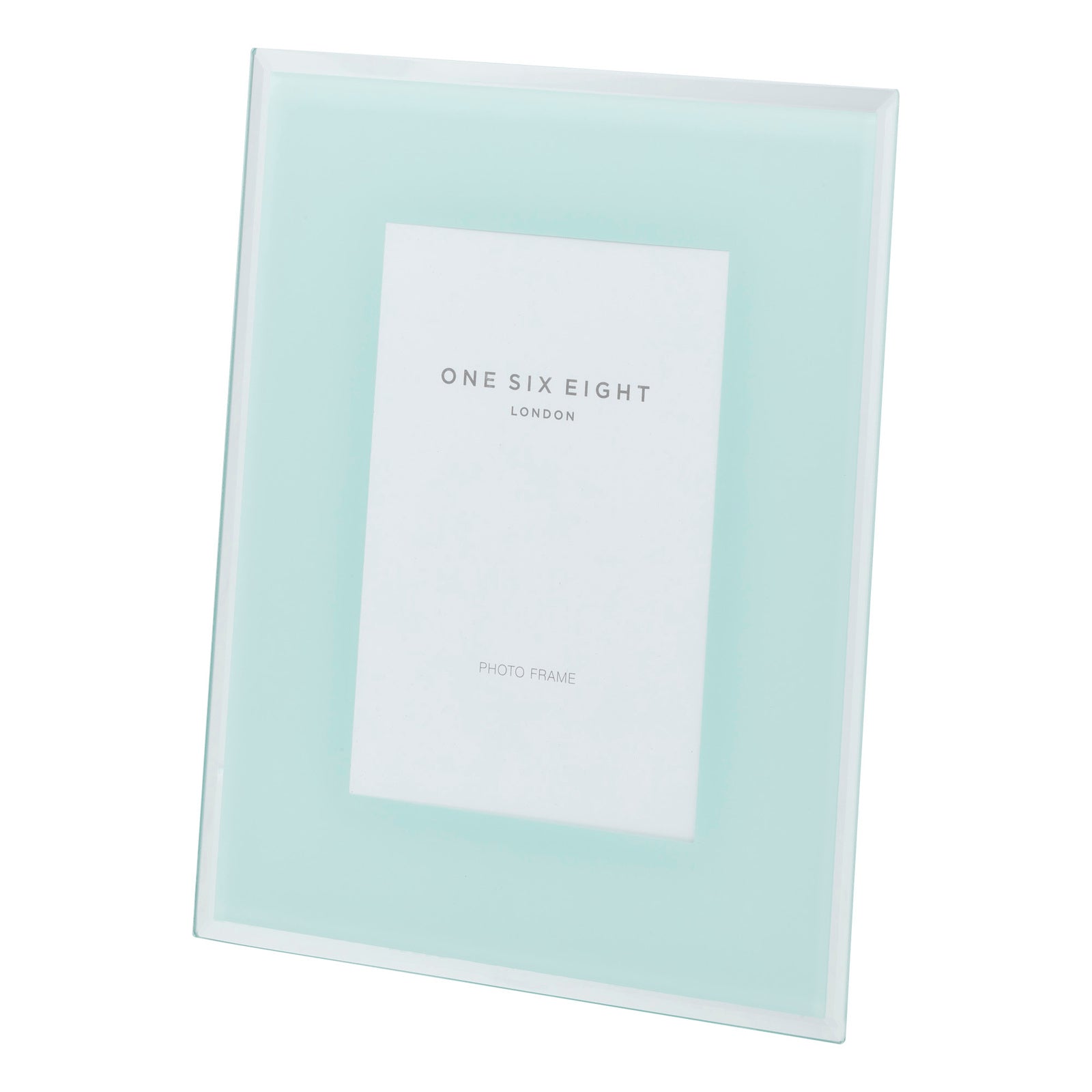 CLARA 10 x 8 Mint Glass Photo Frame