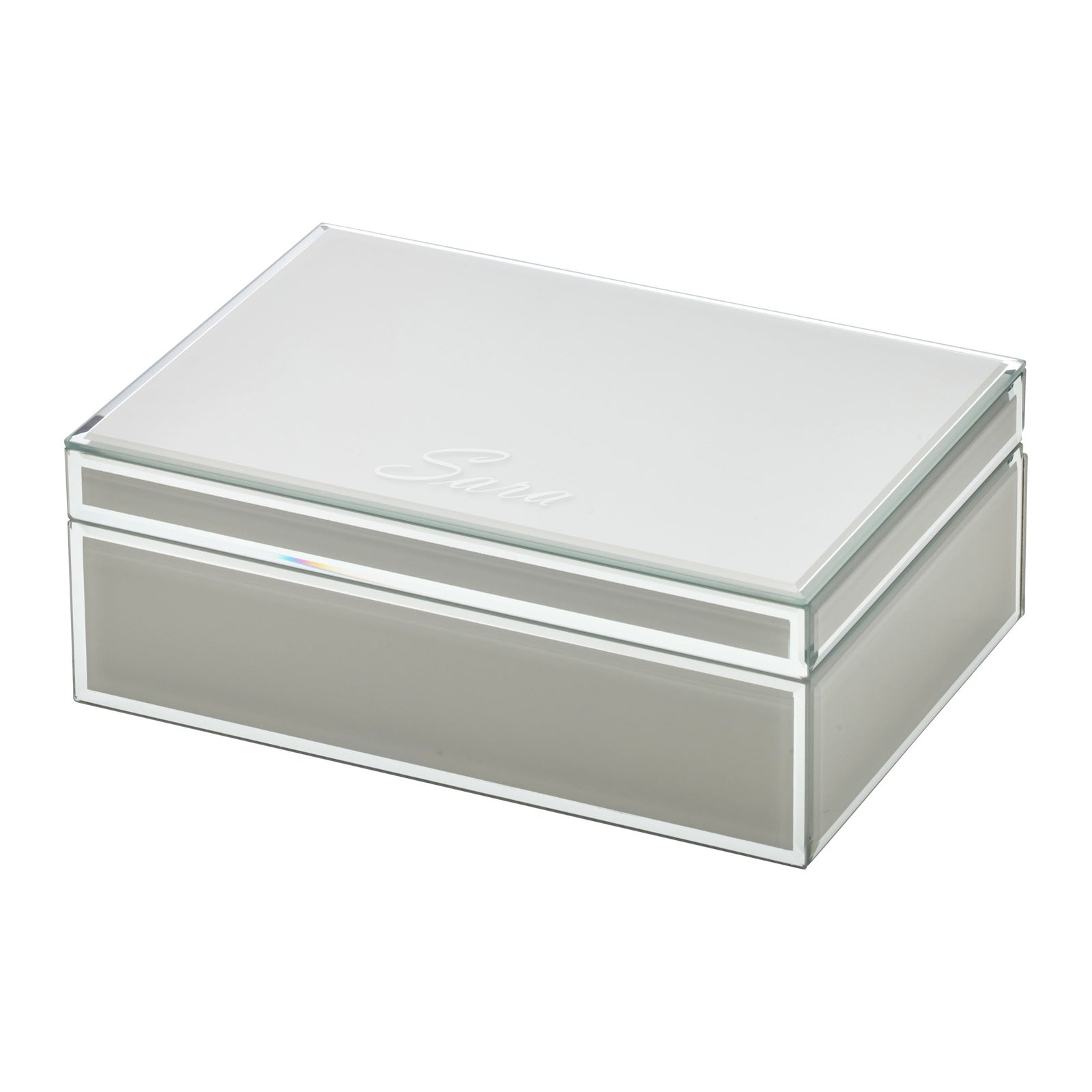 SARA Cool Grey Large Jewellery Box