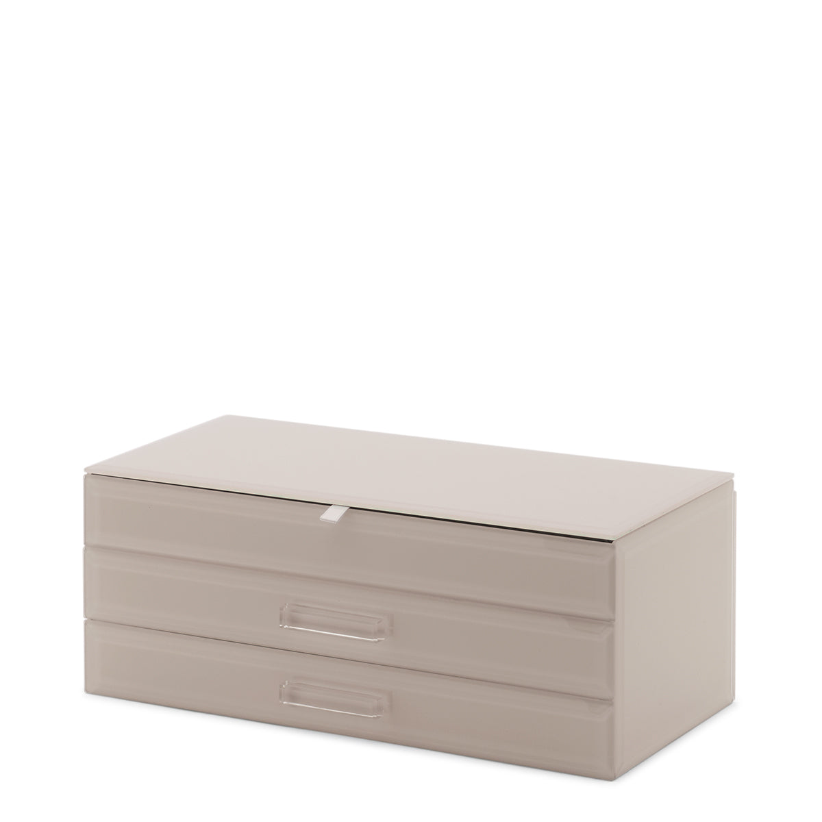 GABRIELLA Cool Grey Large Jewellery Box