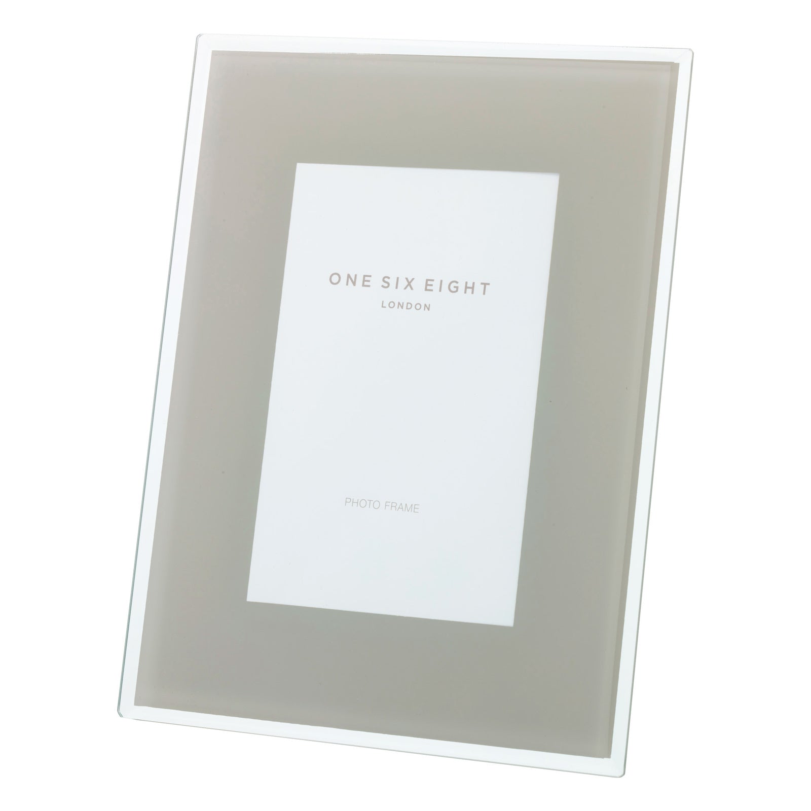 CLARA 6 x 4 Cool Grey Glass Photo Frame