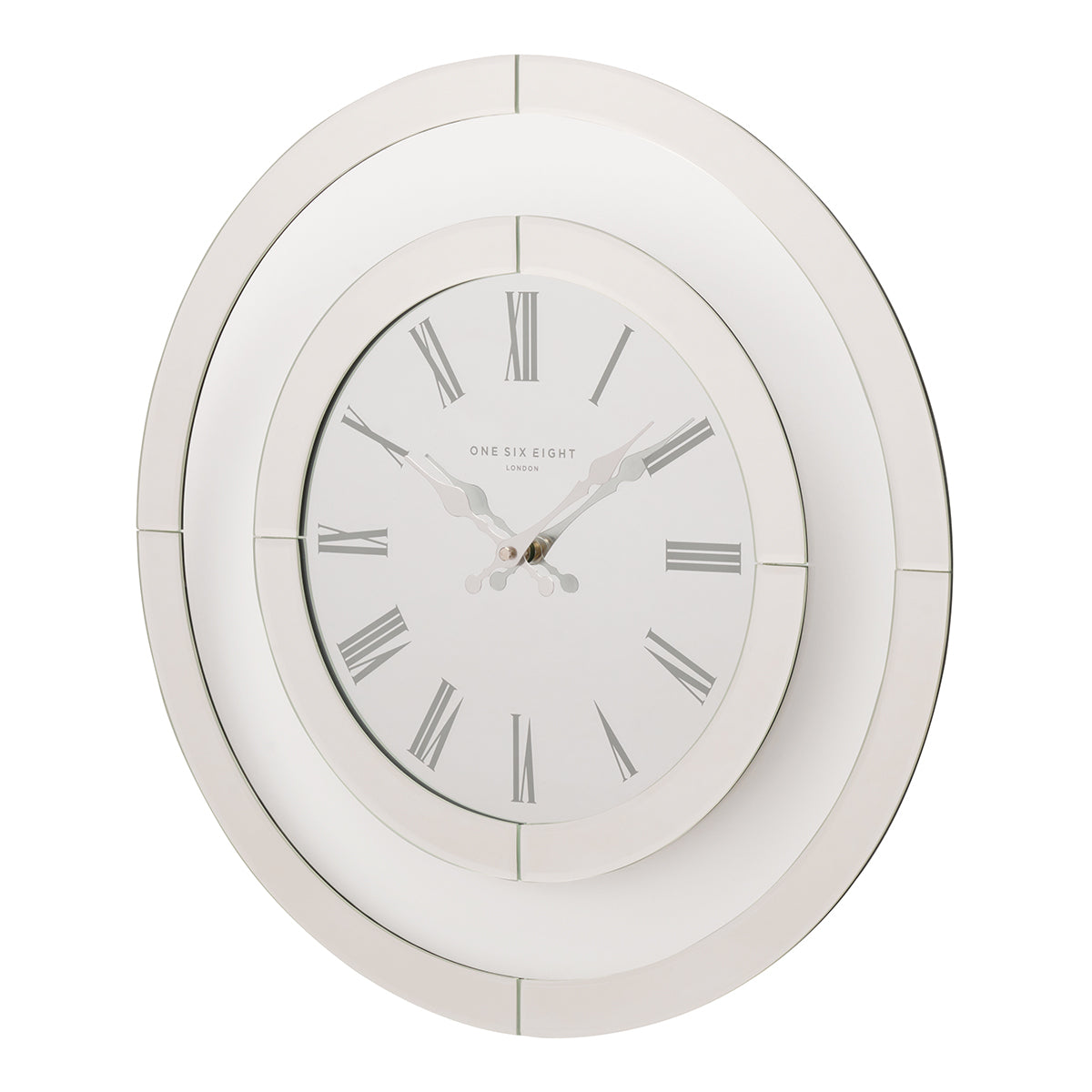 HAMPTONS 50cm Glass Wall Clock
