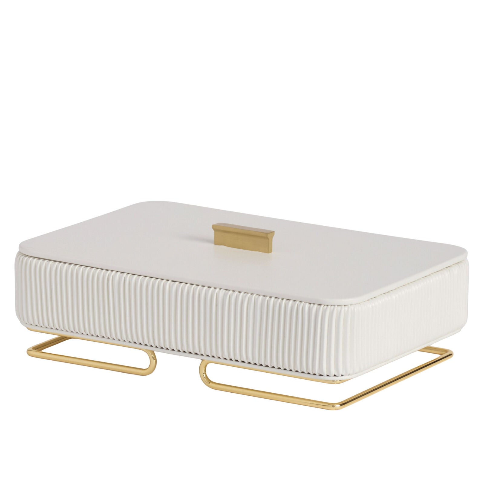 CAROLINA White Jewellery Box
