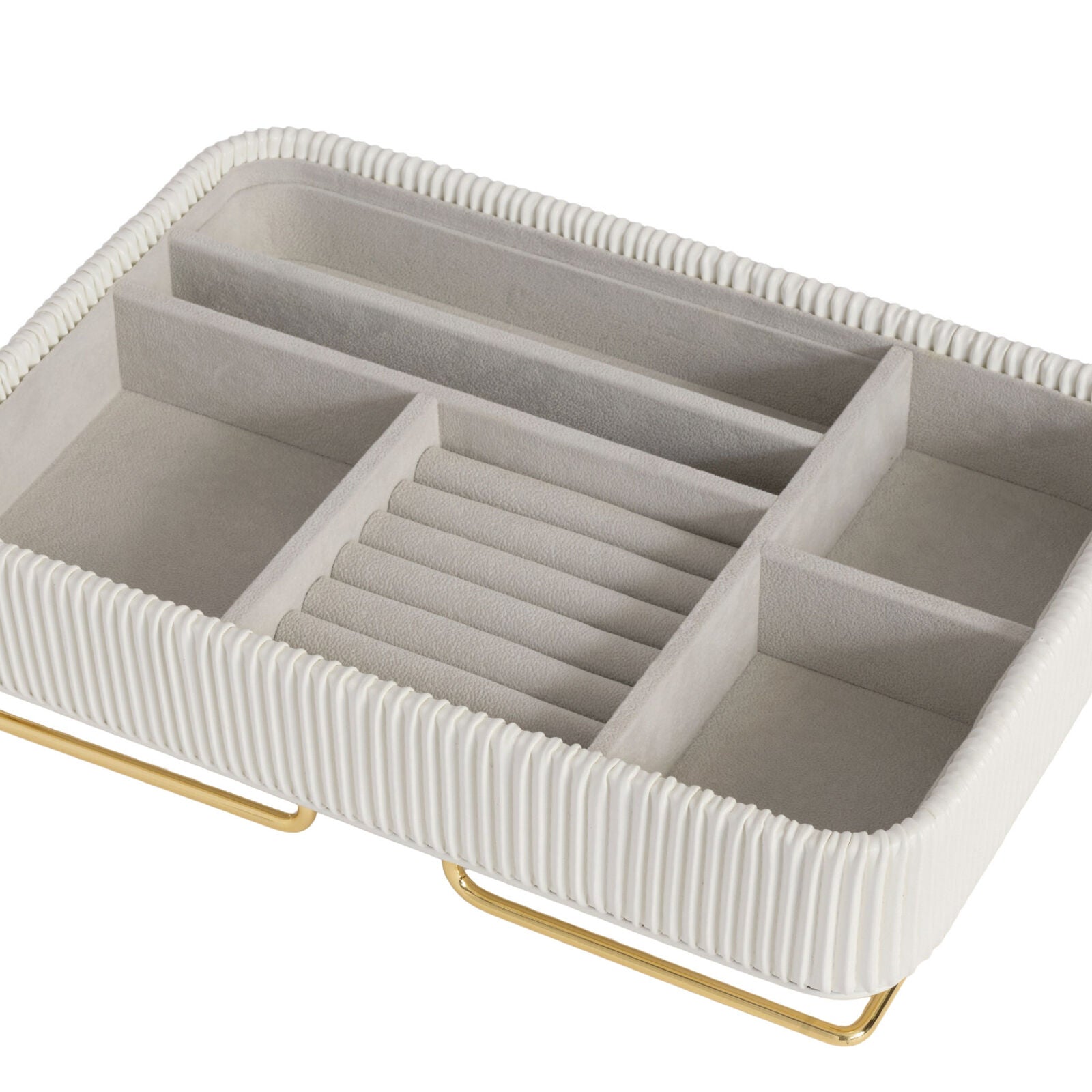 CAROLINA White Jewellery Box