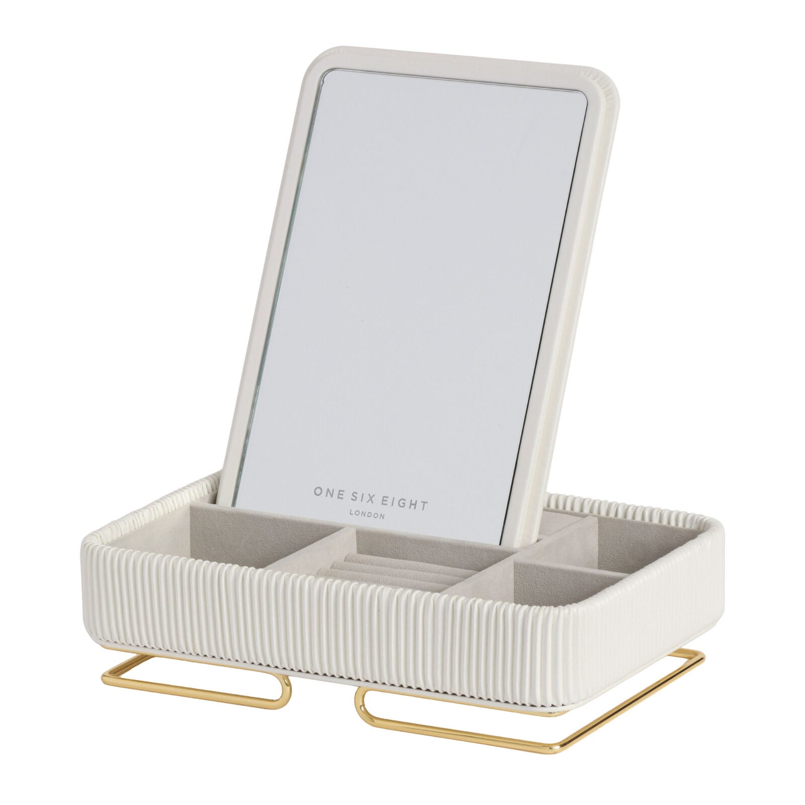 CAROLINA White Jewellery Box