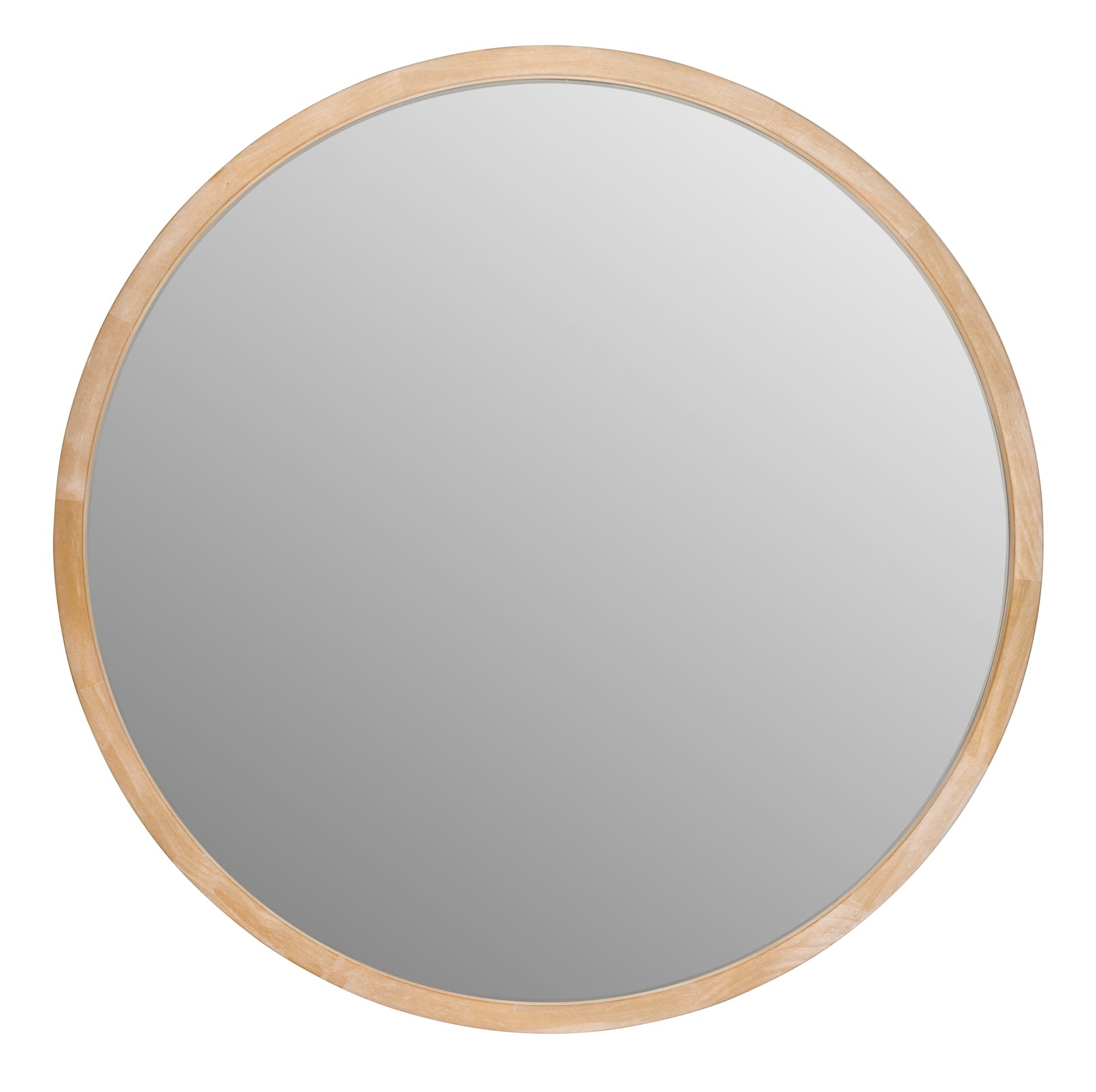 TINA 80cm Light Solid Wood Mirror