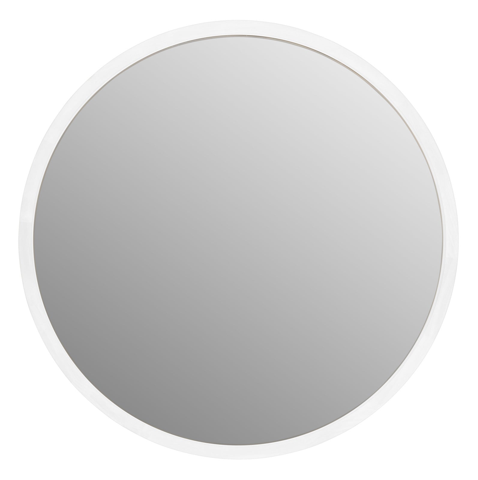 TINA 95cm White Wood Mirror