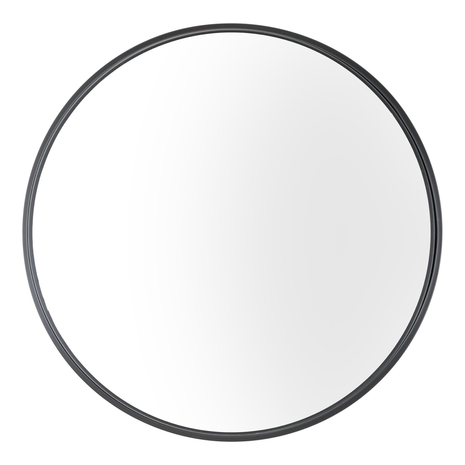 GEMMA 80cm Stainless Steel Mirror - Black