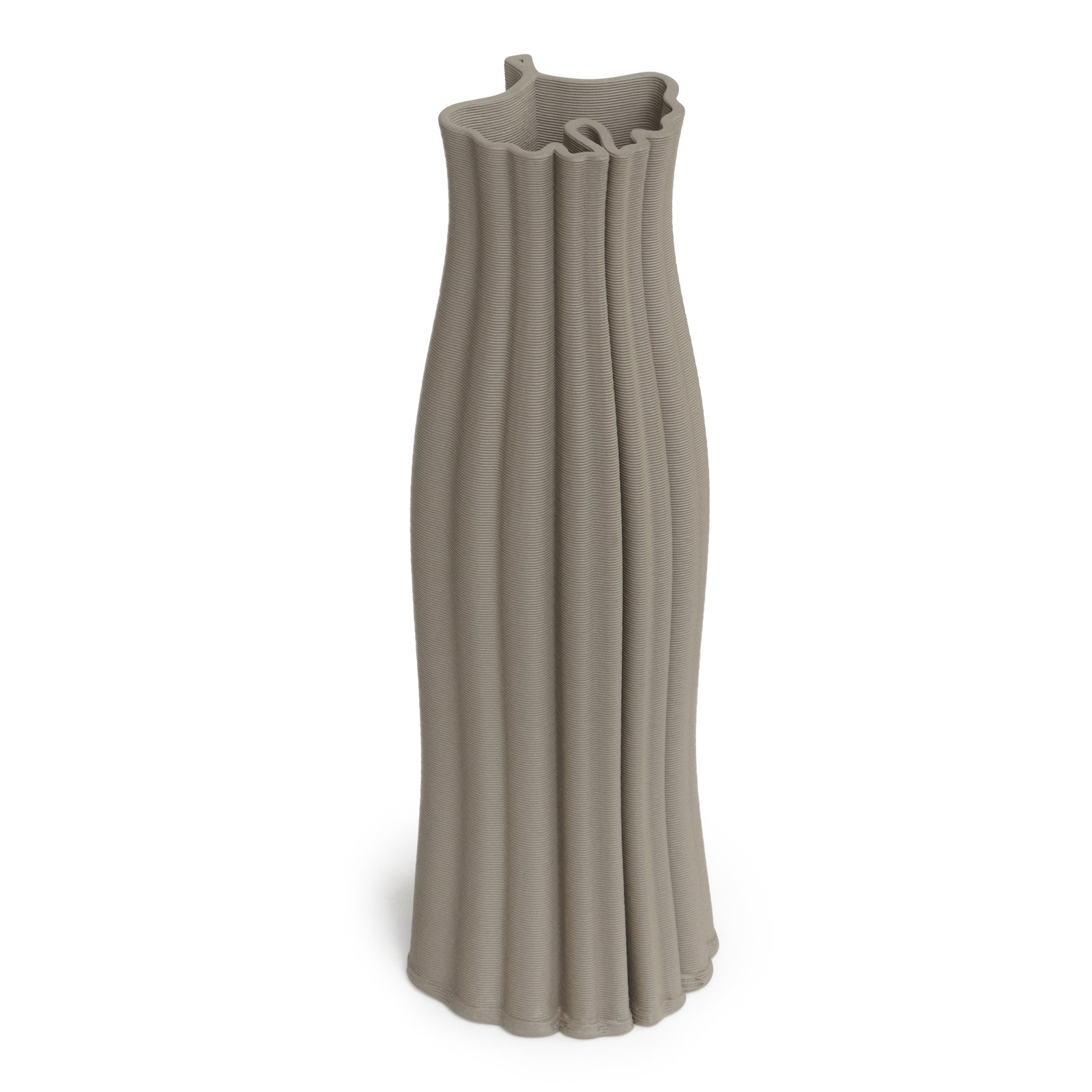 AVA Tan Vase 28cm