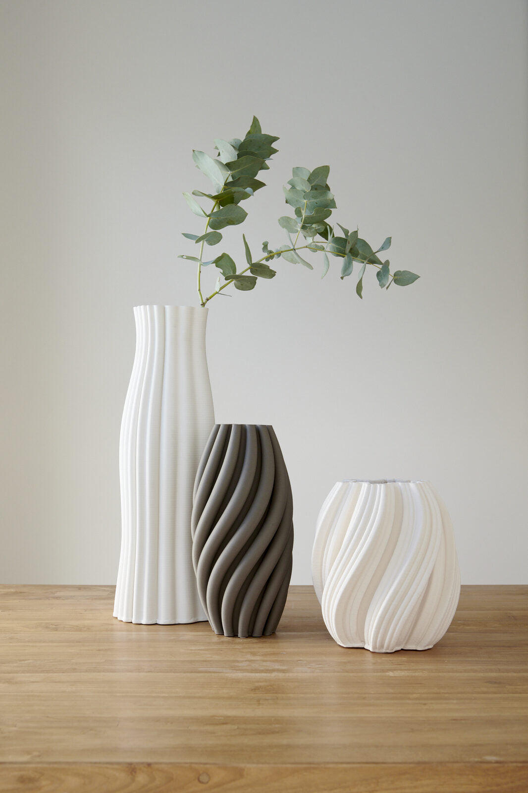 STELLA Charcoal Vase 29cm