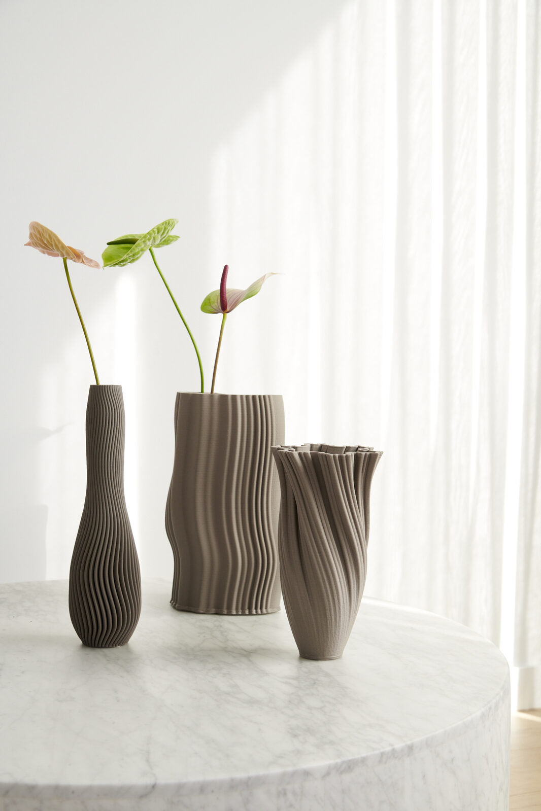 IVY Tan Vase 24cm