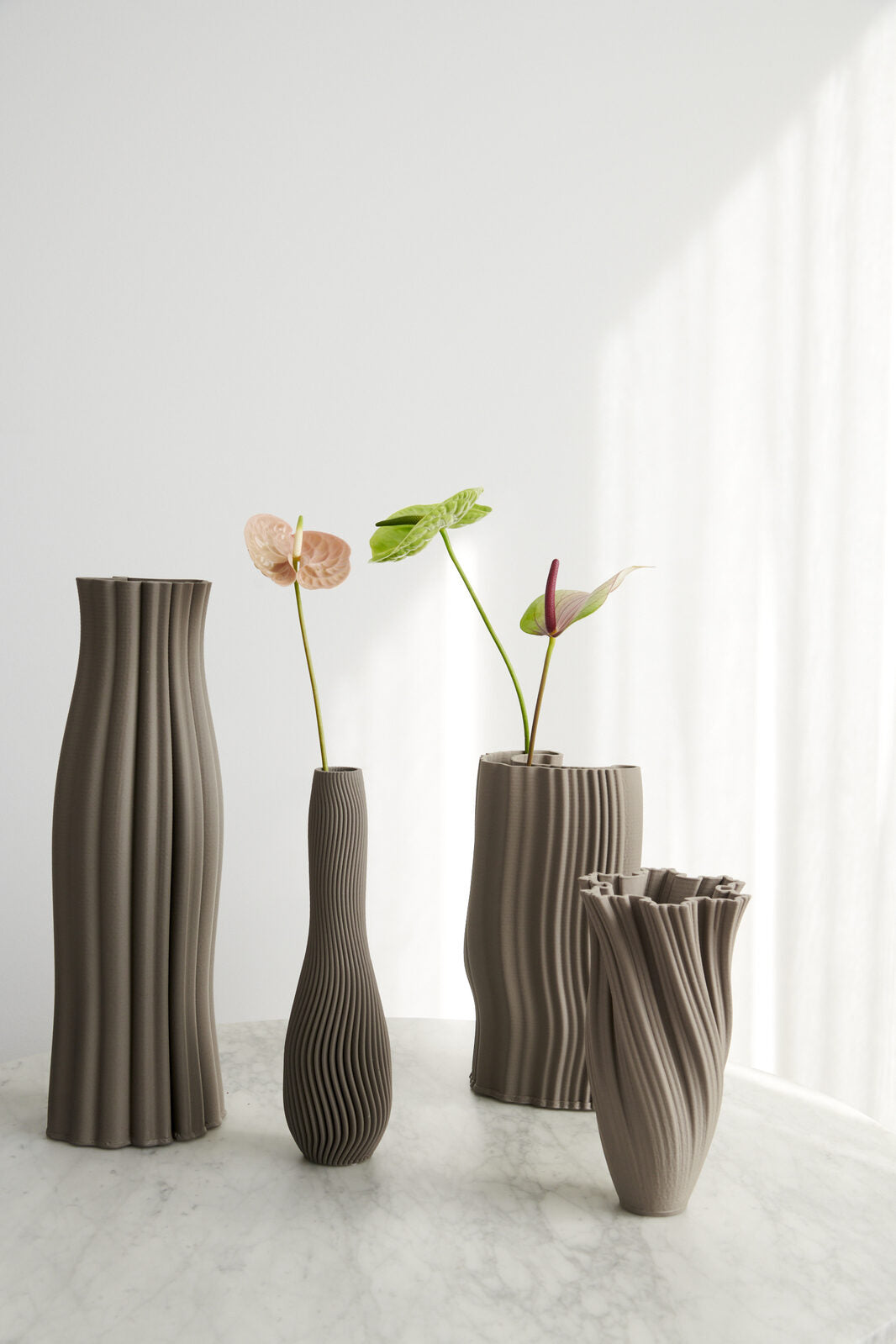 IVY Tan Vase 24cm