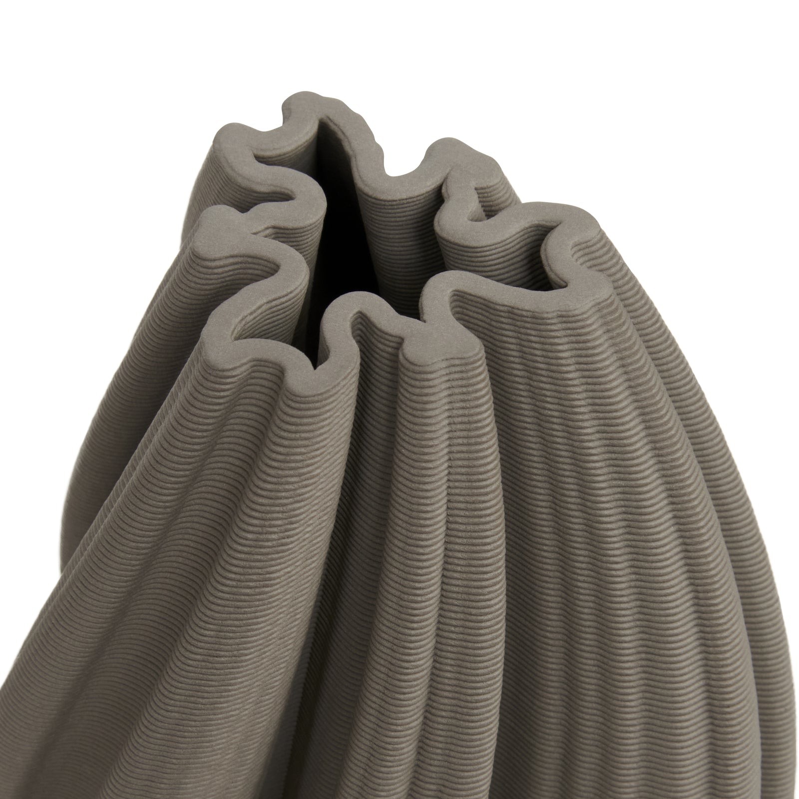 MILA Tan Vase 17cm