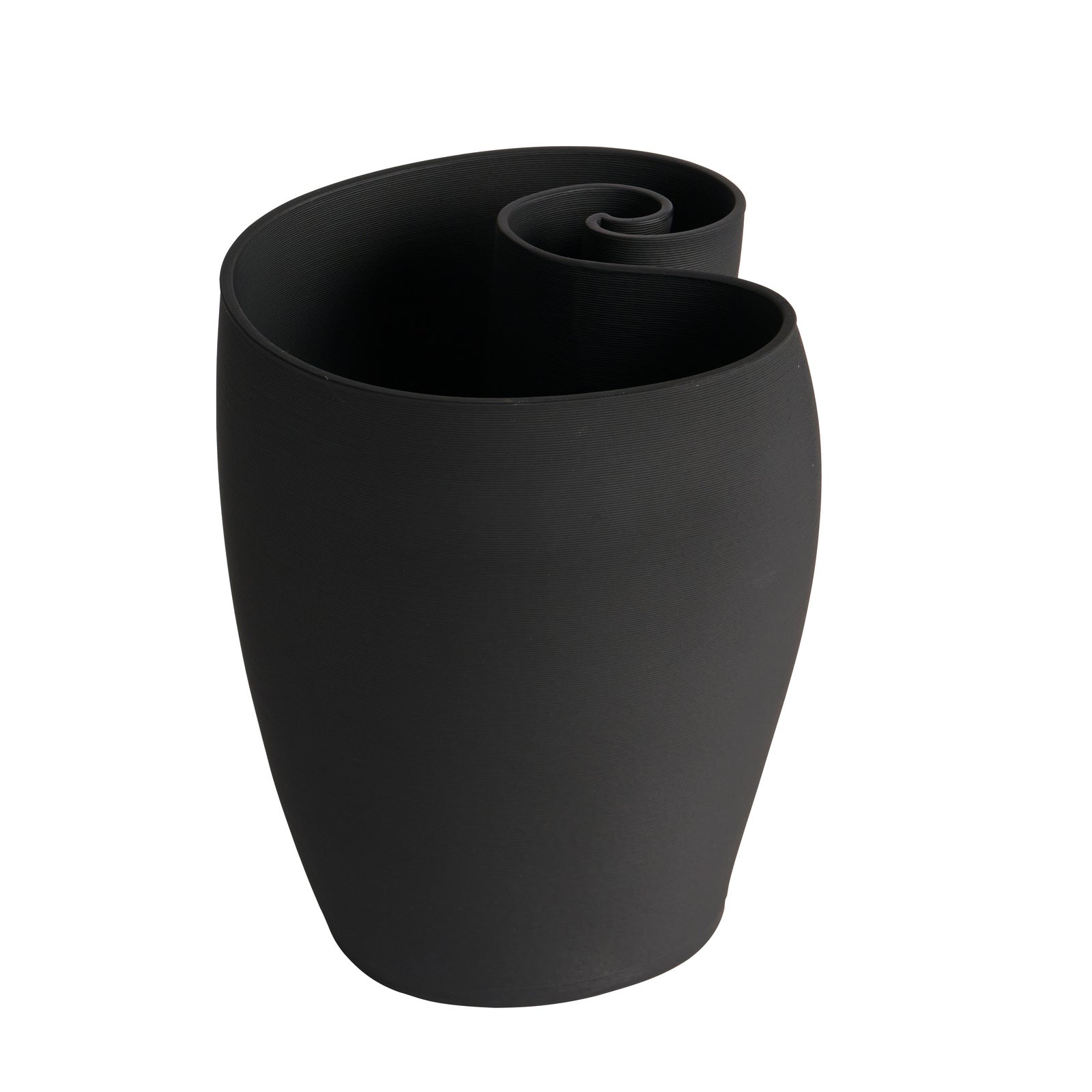 JADE Black Vase 24cm