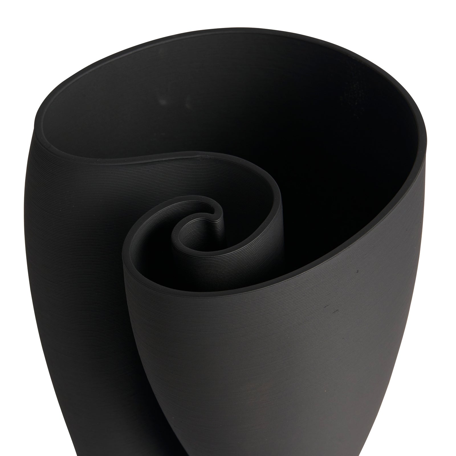 JADE Black Vase 24cm