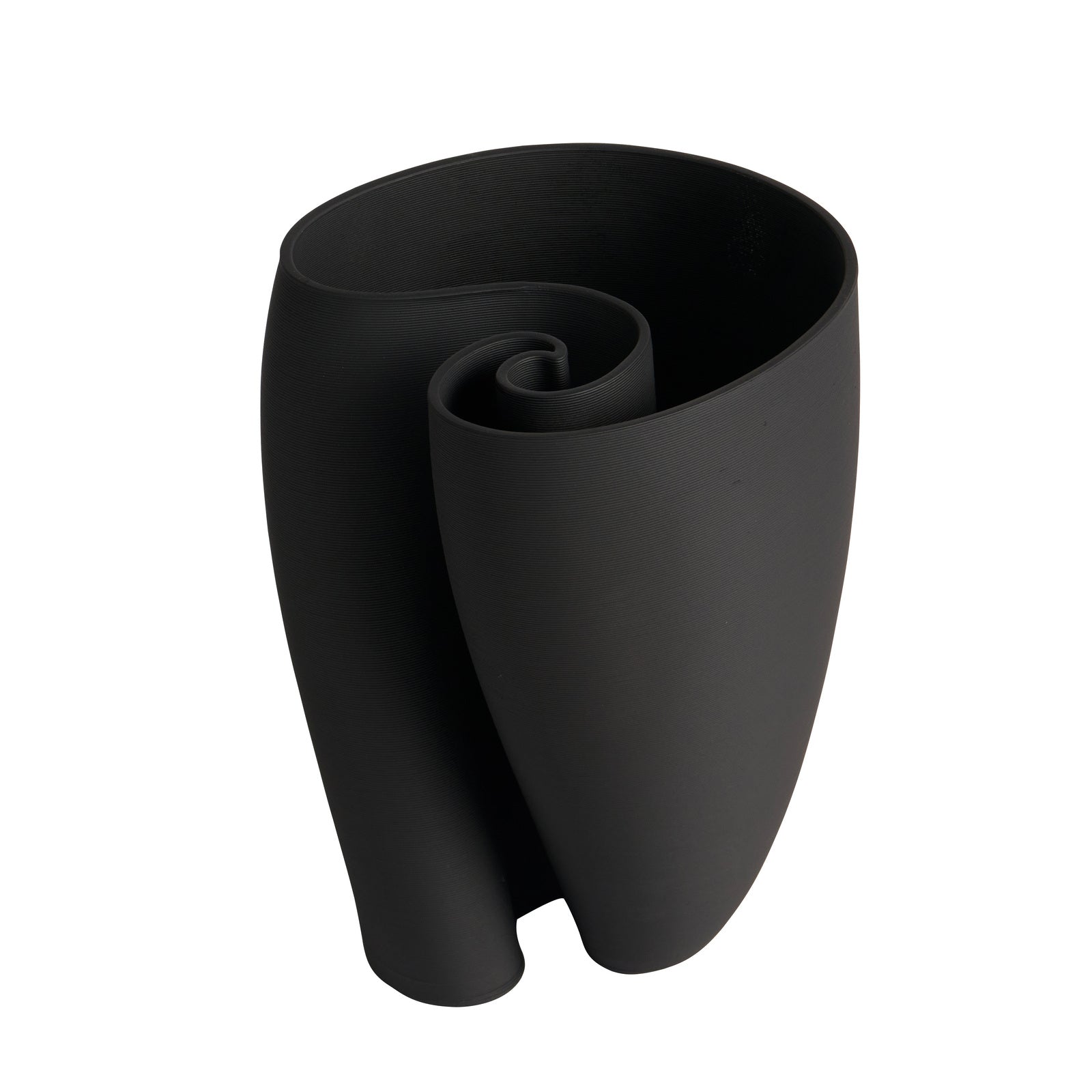 JADE Black Vase 24cm