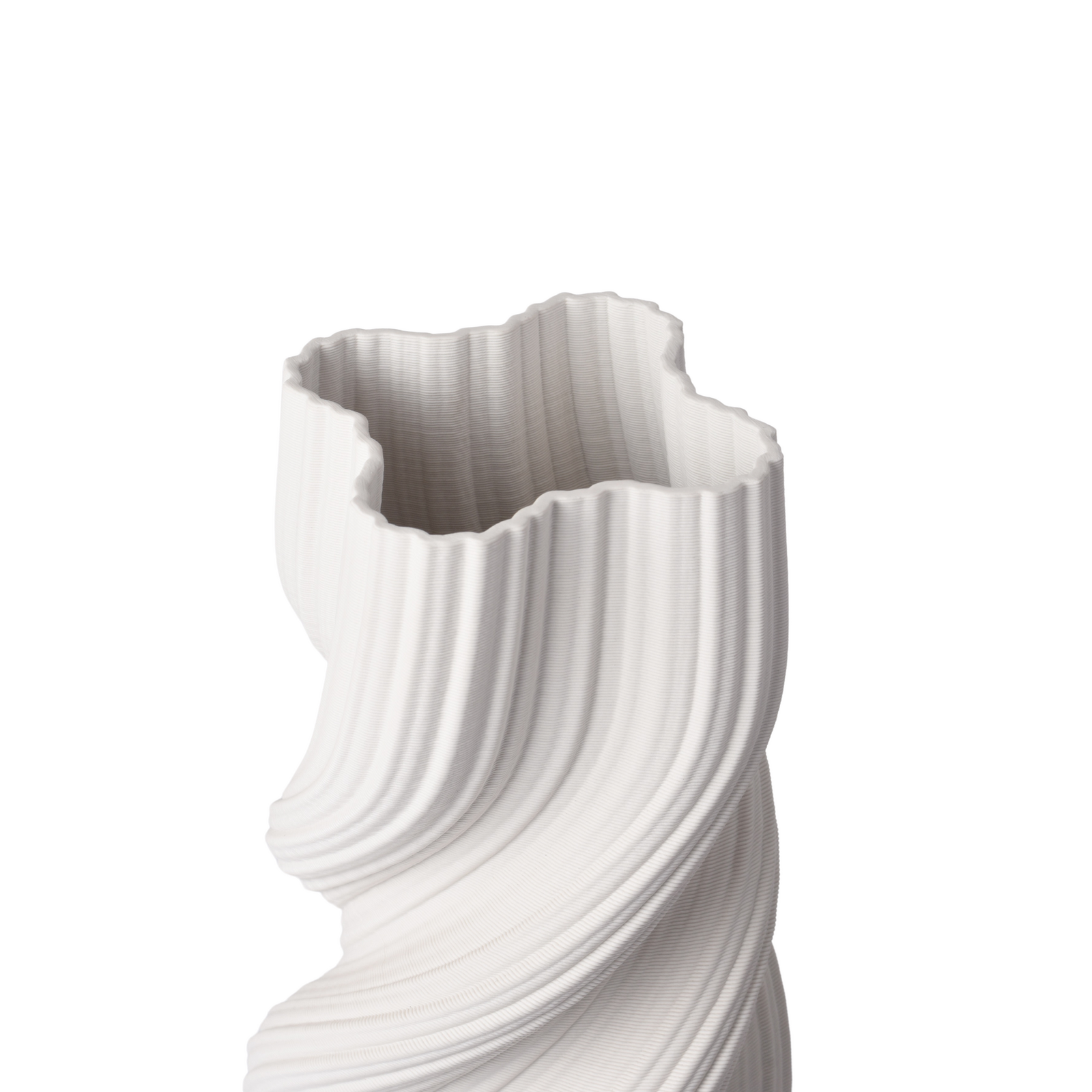 Willow White Vase 41cm