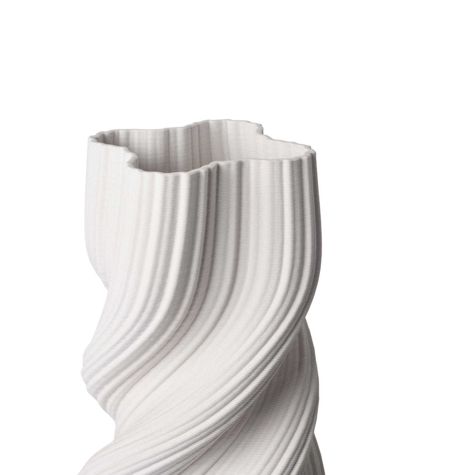 Willow White Vase 41cm