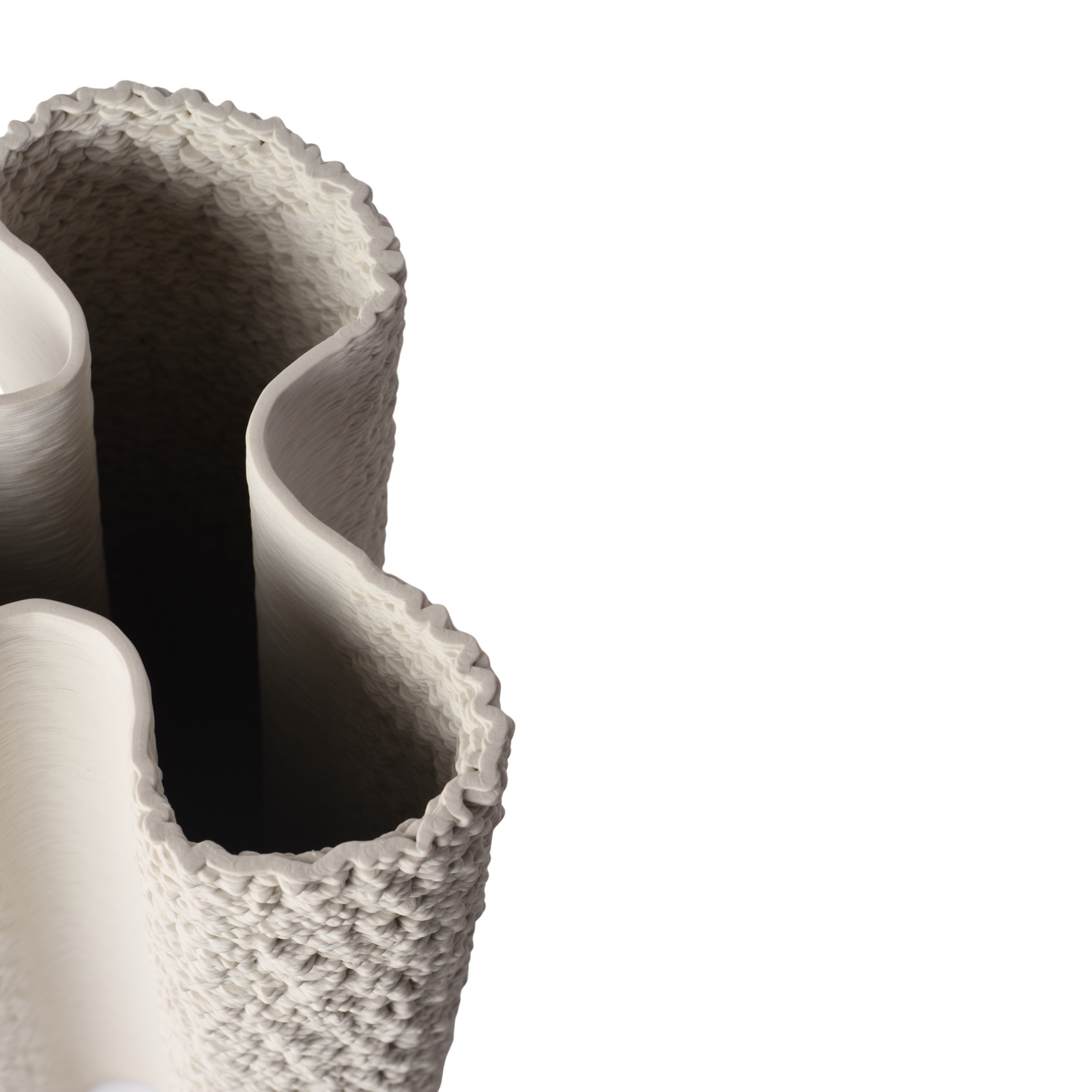 Melanie White Vase 33cm