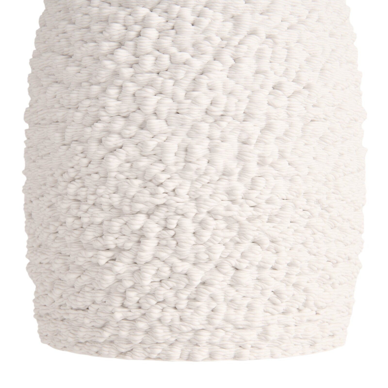 ISABELLE White Pendant Light – close-up detail view | One Six Eight London