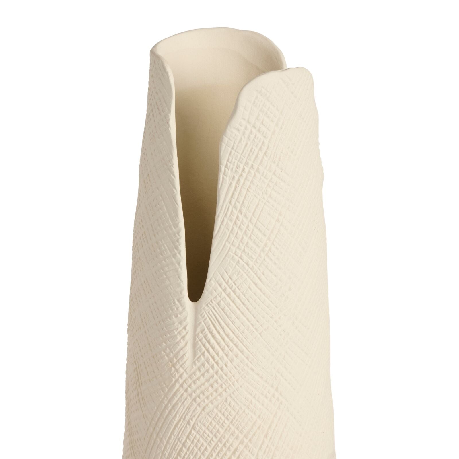 Flora Cream Vase 78cm