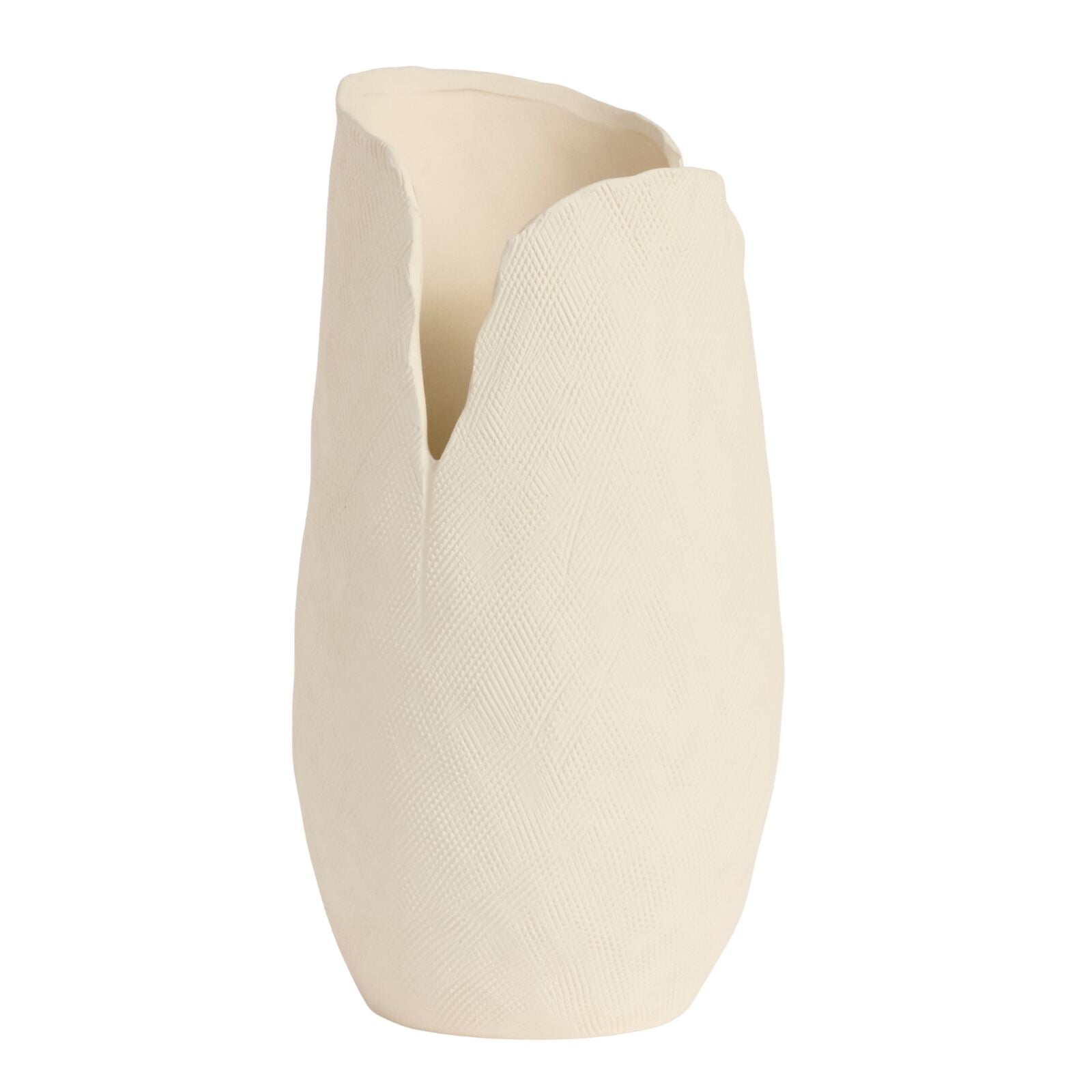 CASSIA Cream Vase 46cm