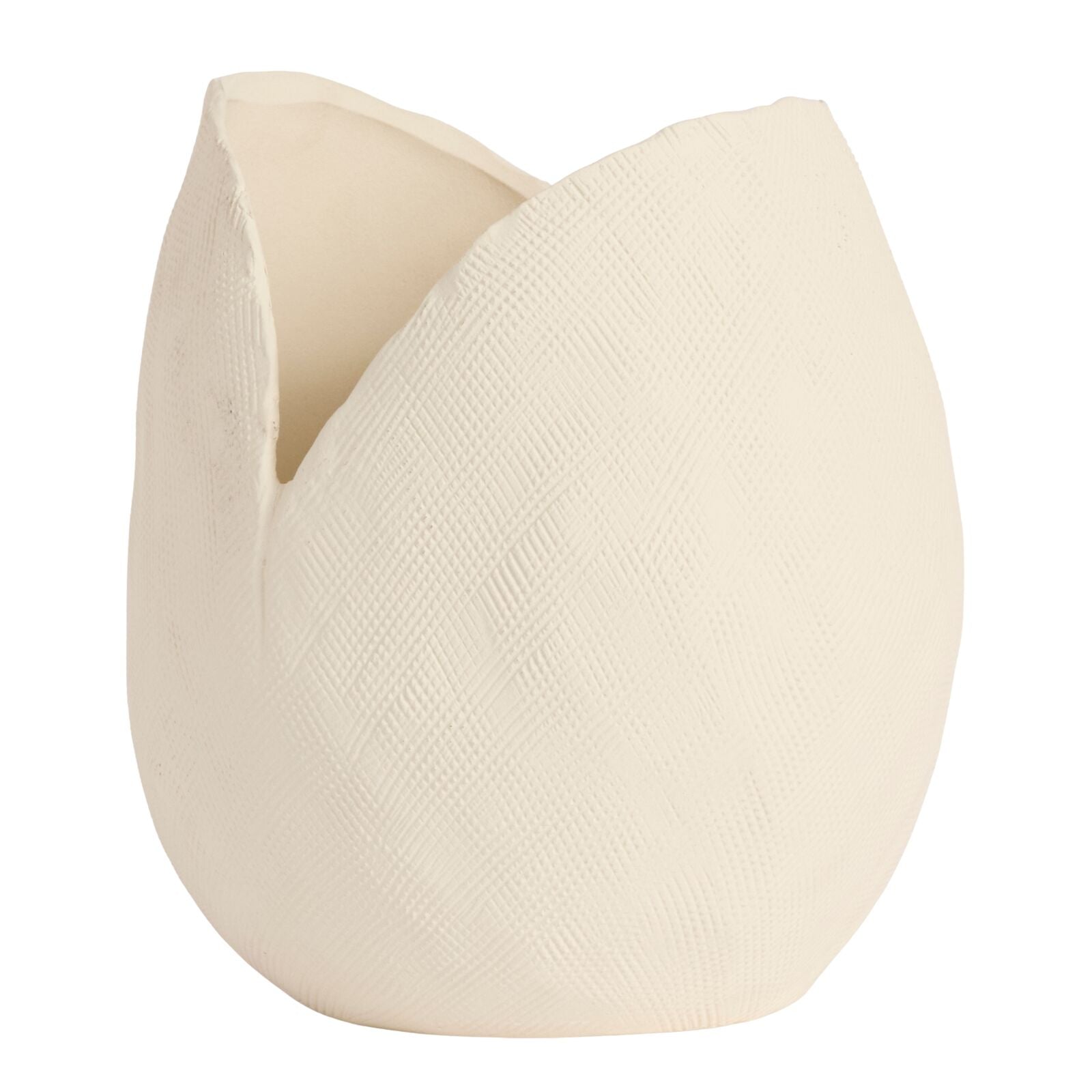 FLEUR Cream Vase 30cm