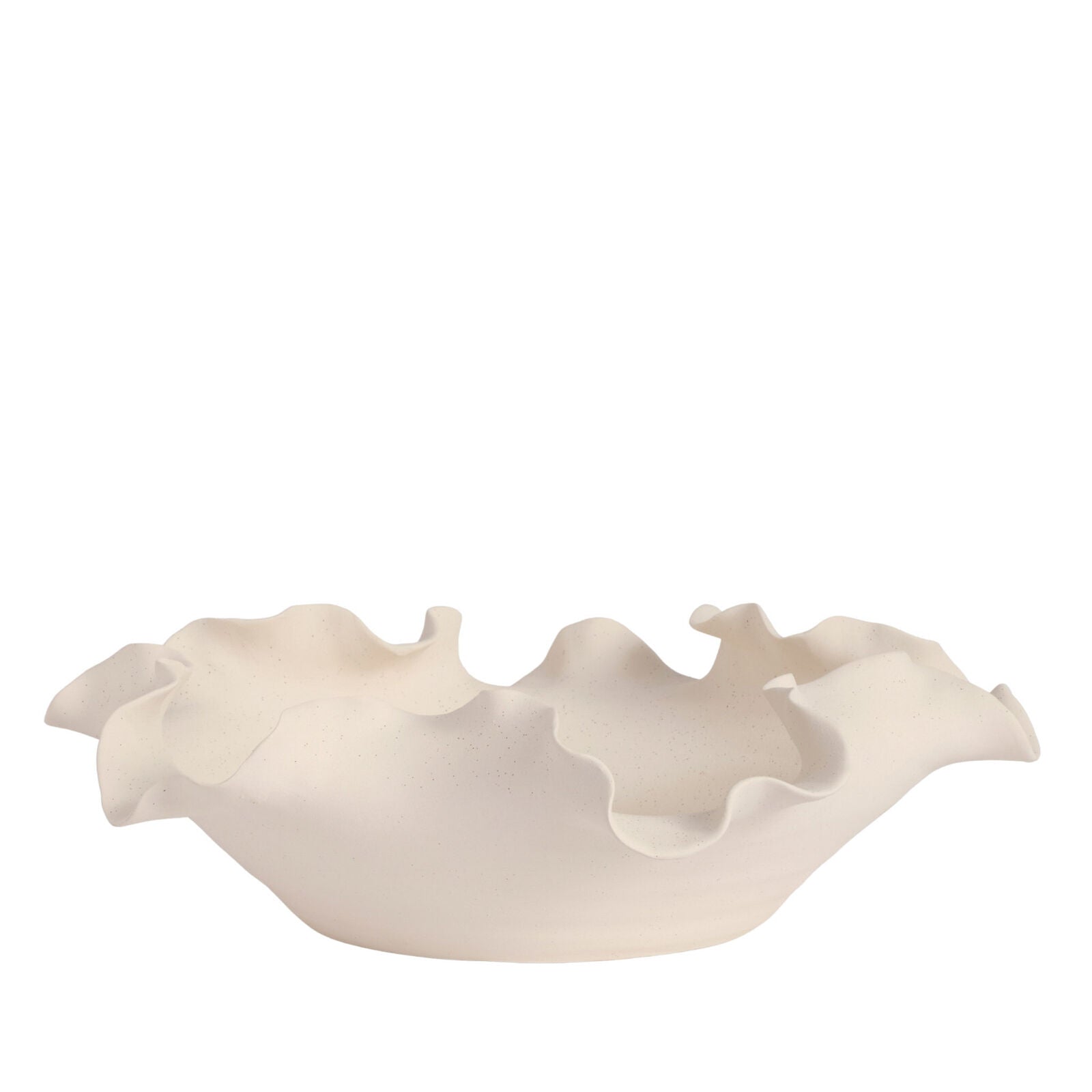 NICOLE Bowl Cream Speckled 40cm